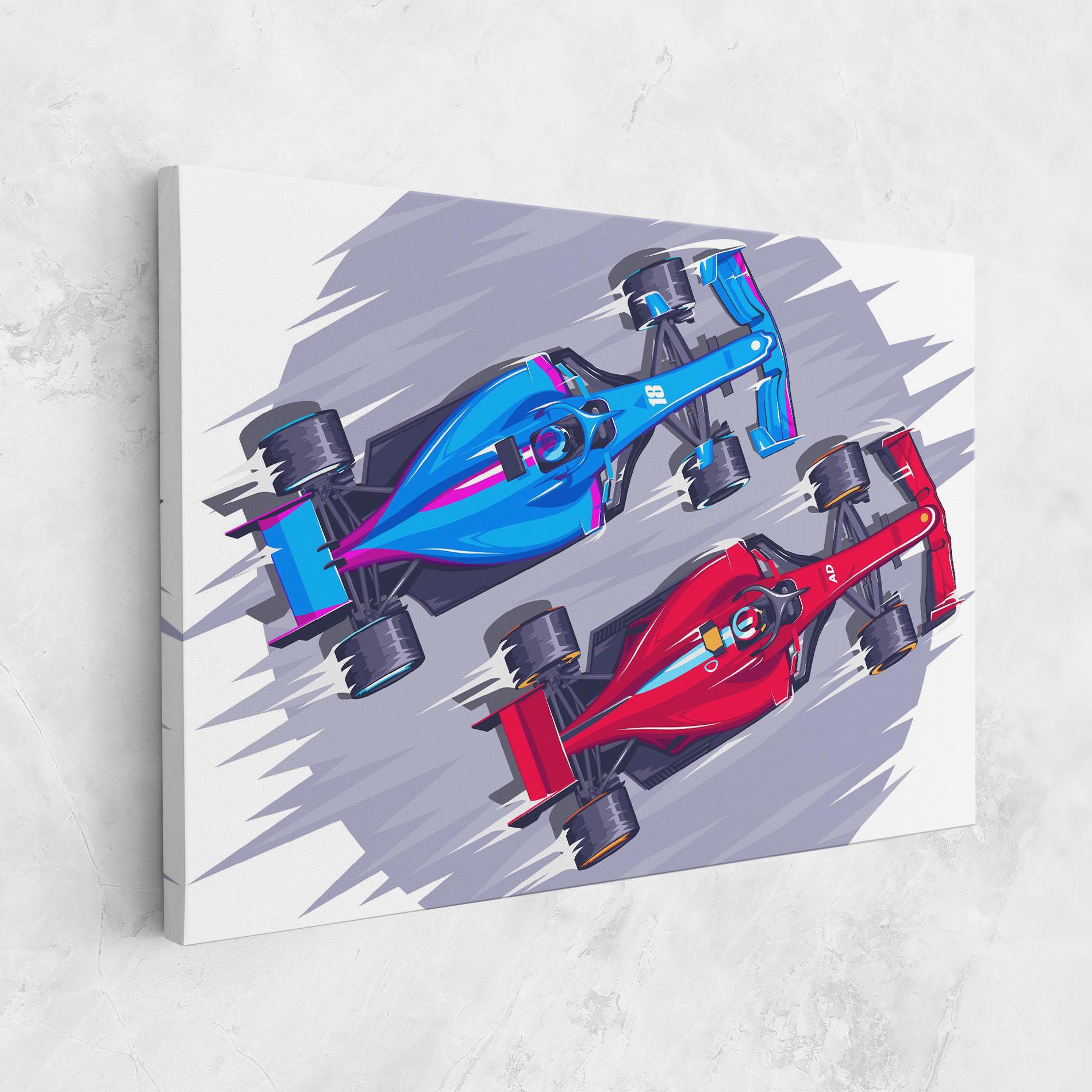 Leinwandbild Bolides mockup 1