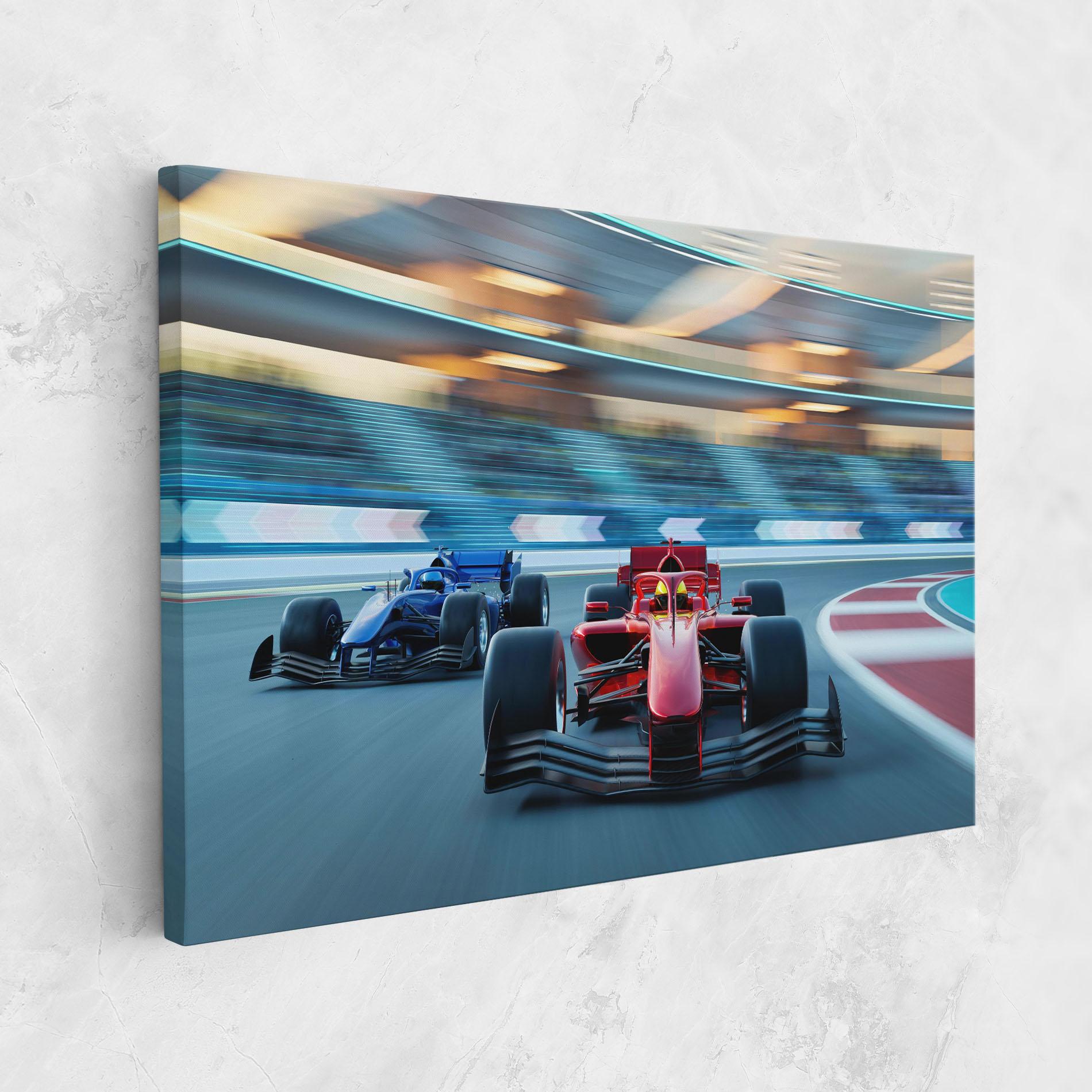 Leinwandbild F1 Racing mockup 1