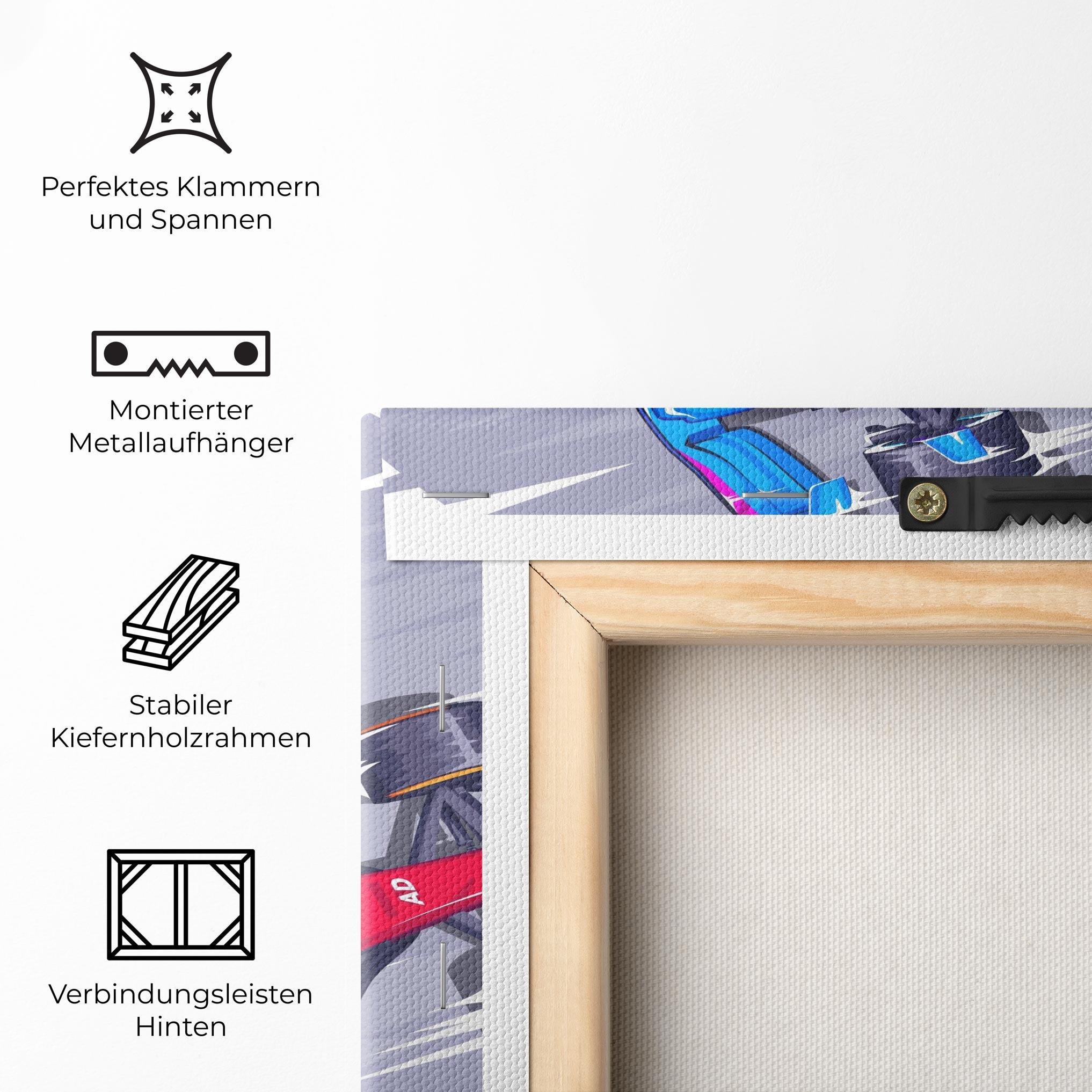 Leinwandbild Bolides mockup 5