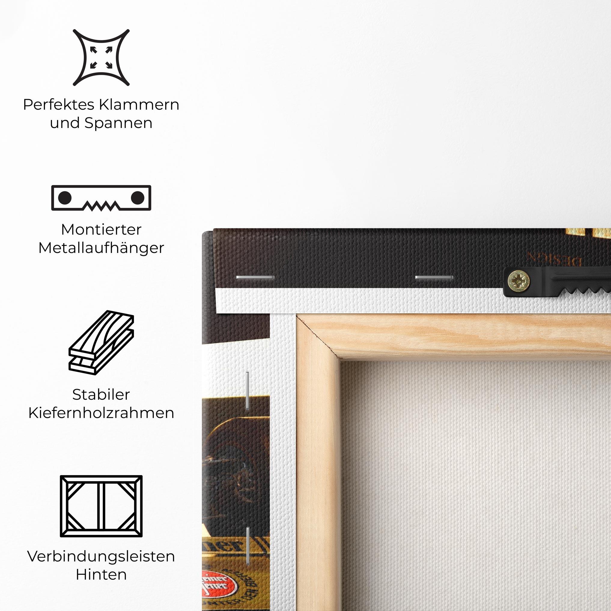 Leinwandbild Formula 1 Car Color mockup 5