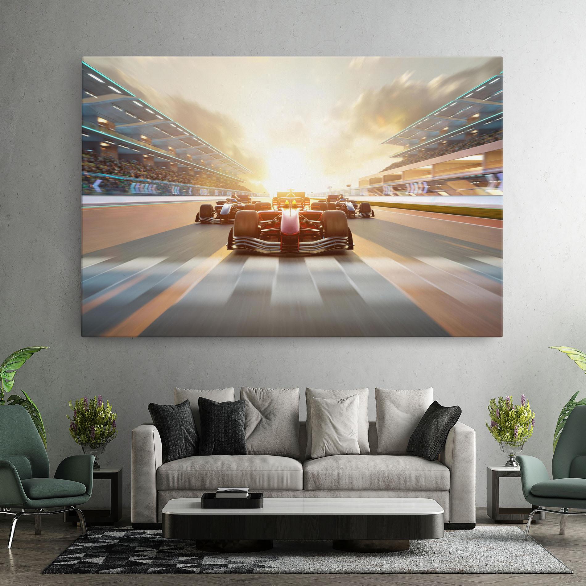 Leinwandbild F1 Winning mockup 7