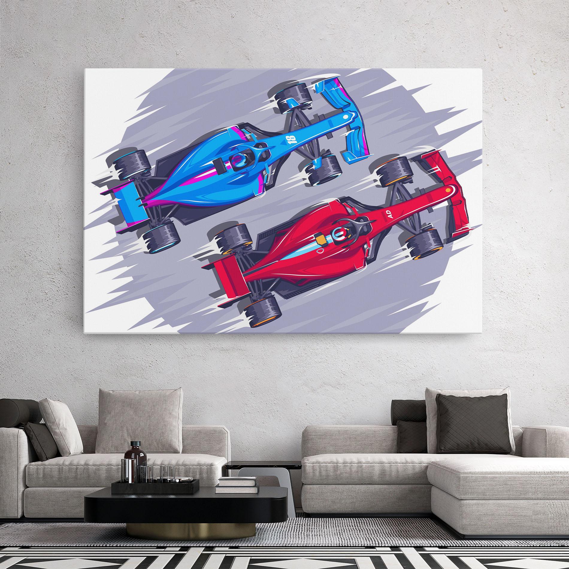 Leinwandbild Bolides mockup 2