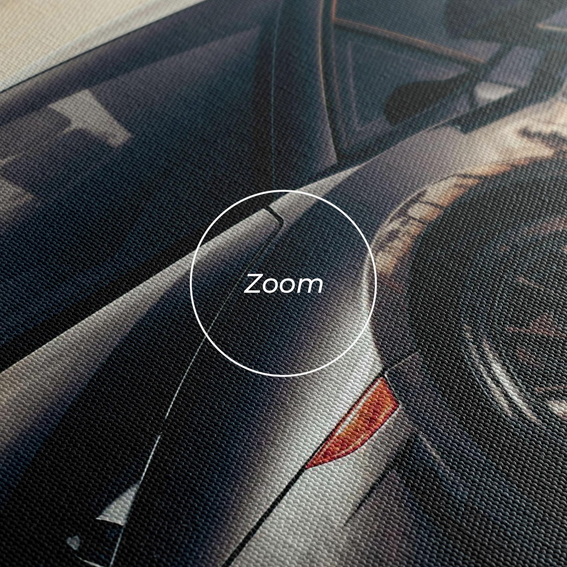 Leinwandbild Black Lambo Sea mockup 3