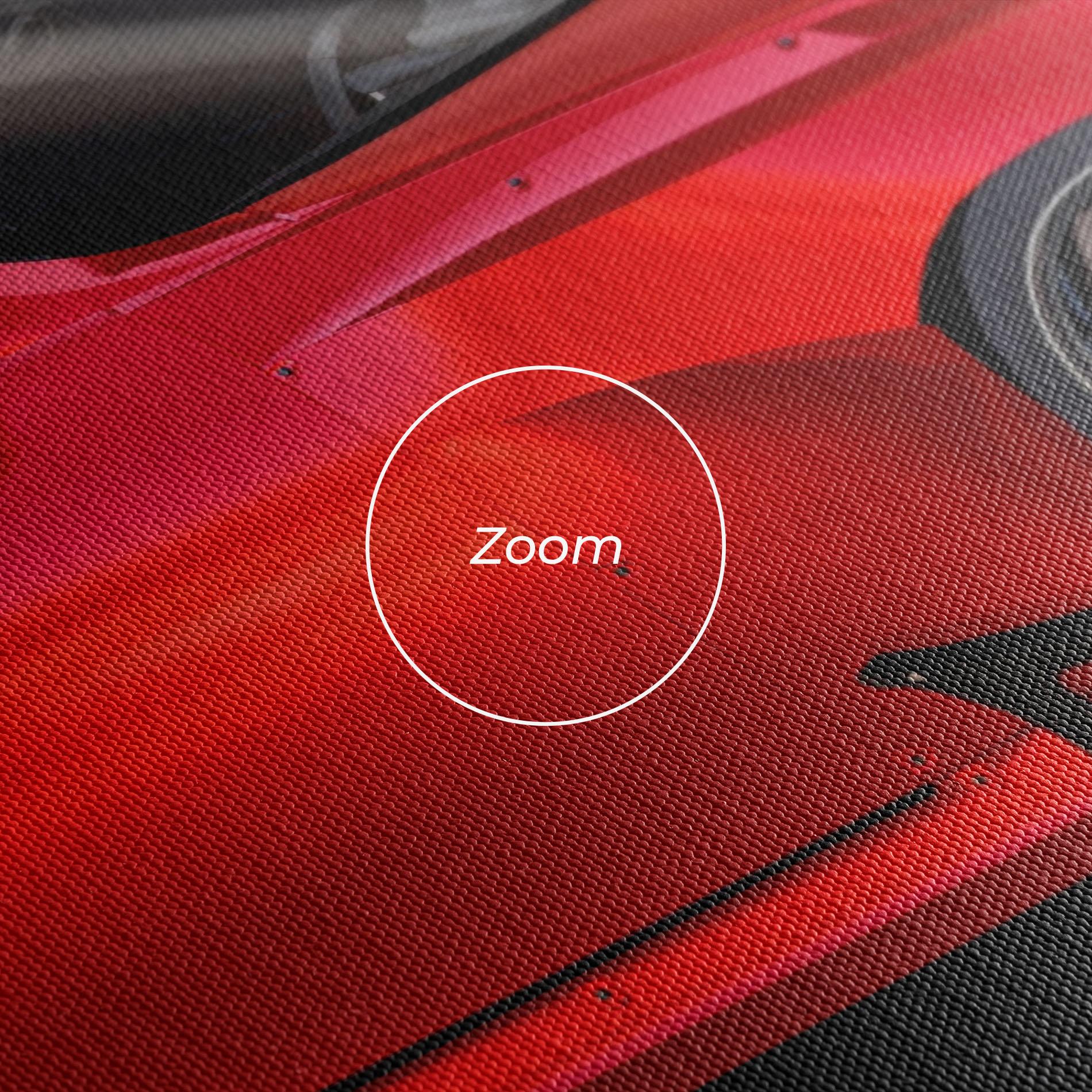 Leinwandbild Red Tuned 350z mockup 3