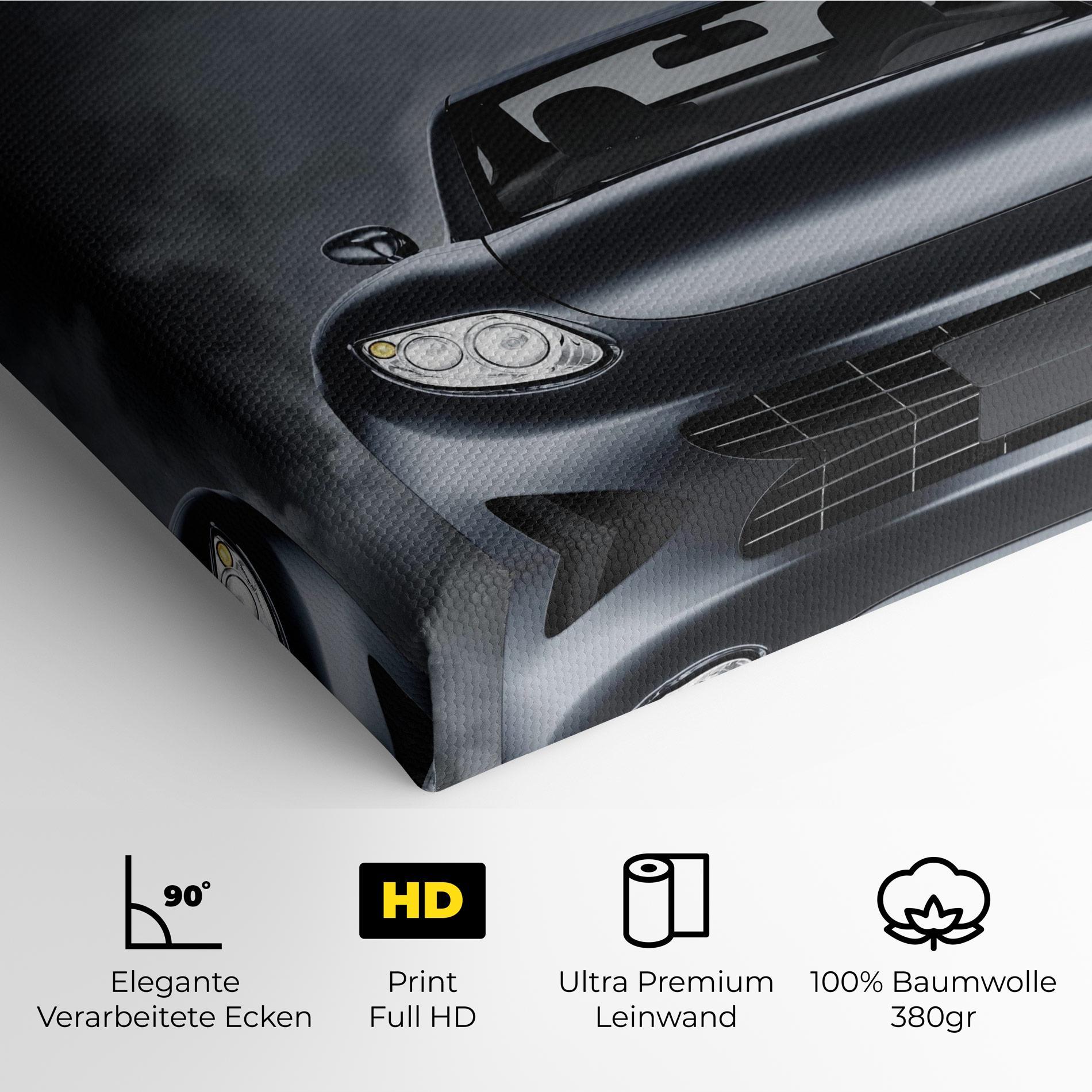 Leinwandbild Black Front Car mockup 4