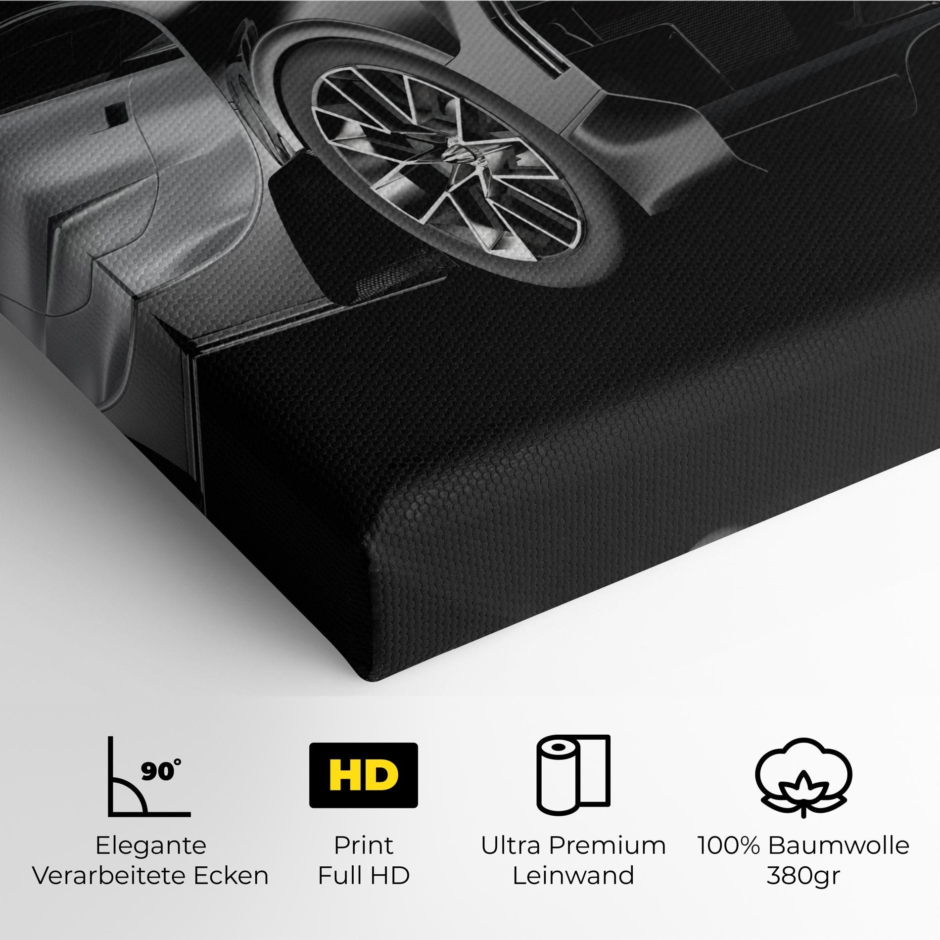 Black Rear Hypercar mockup 4