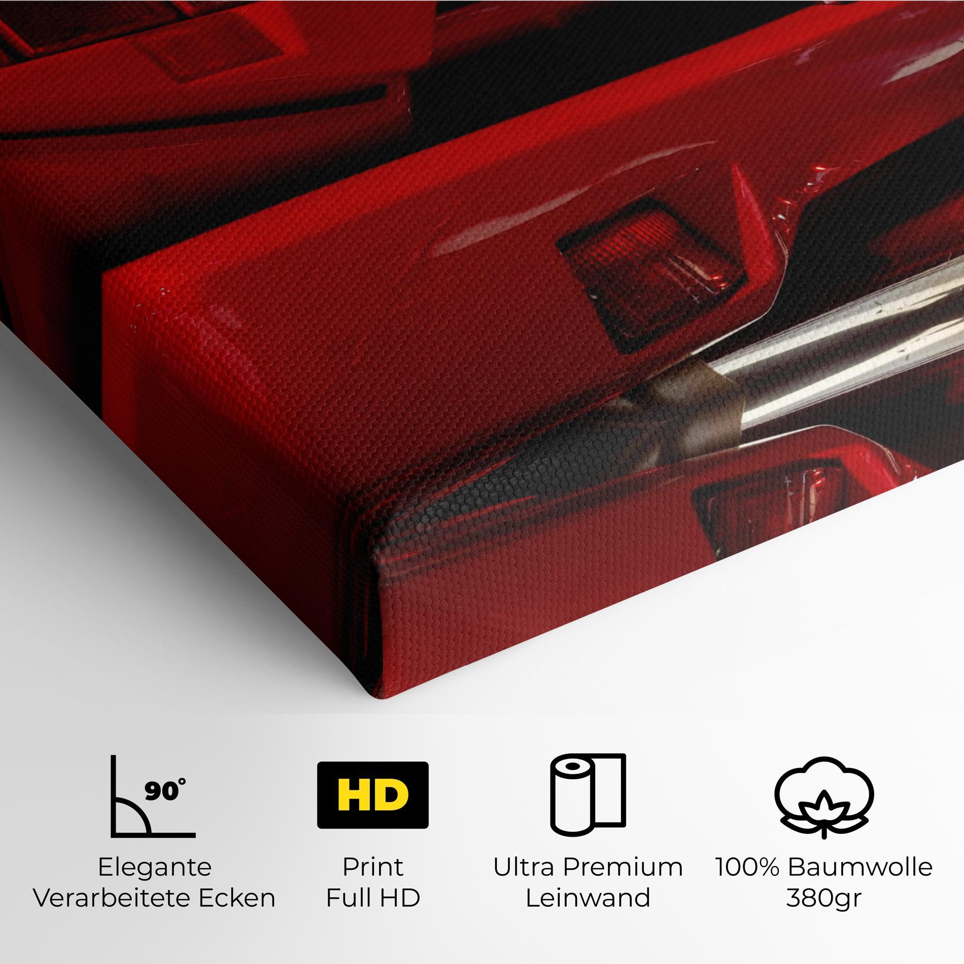 Leinwandbild Red Rear Countach mockup 4
