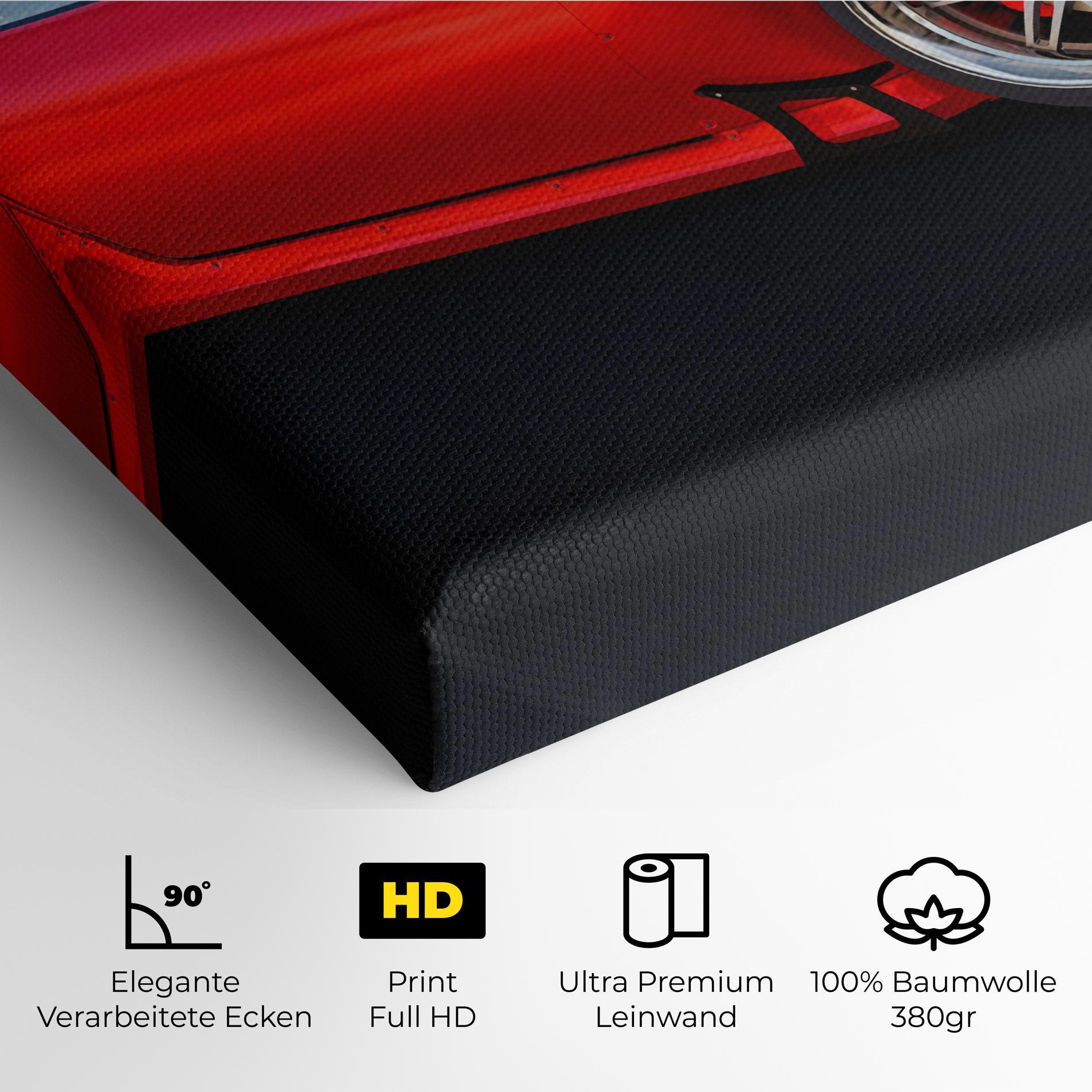 Leinwandbild Red Tuned 350z mockup 4