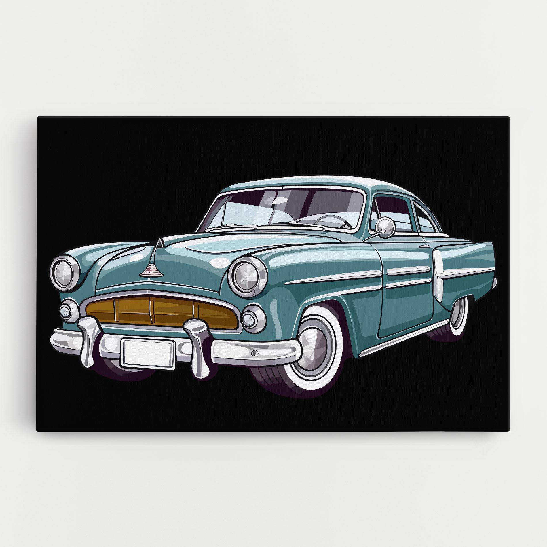 Leinwandbild Ford Thunderbolt mockup 0