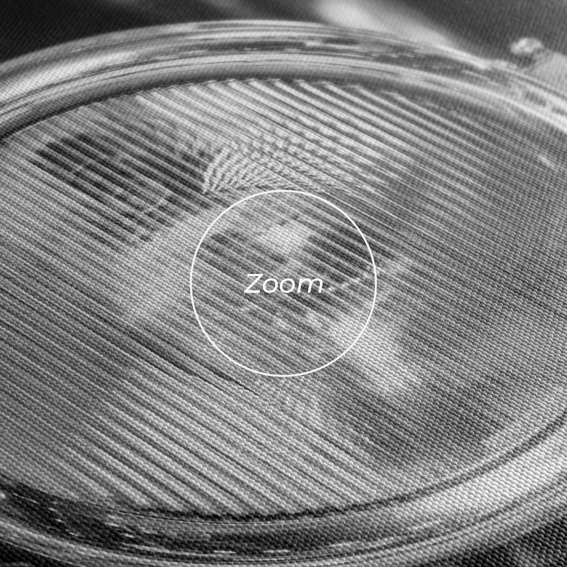 Leinwandbild Closeup Grey Car mockup 3