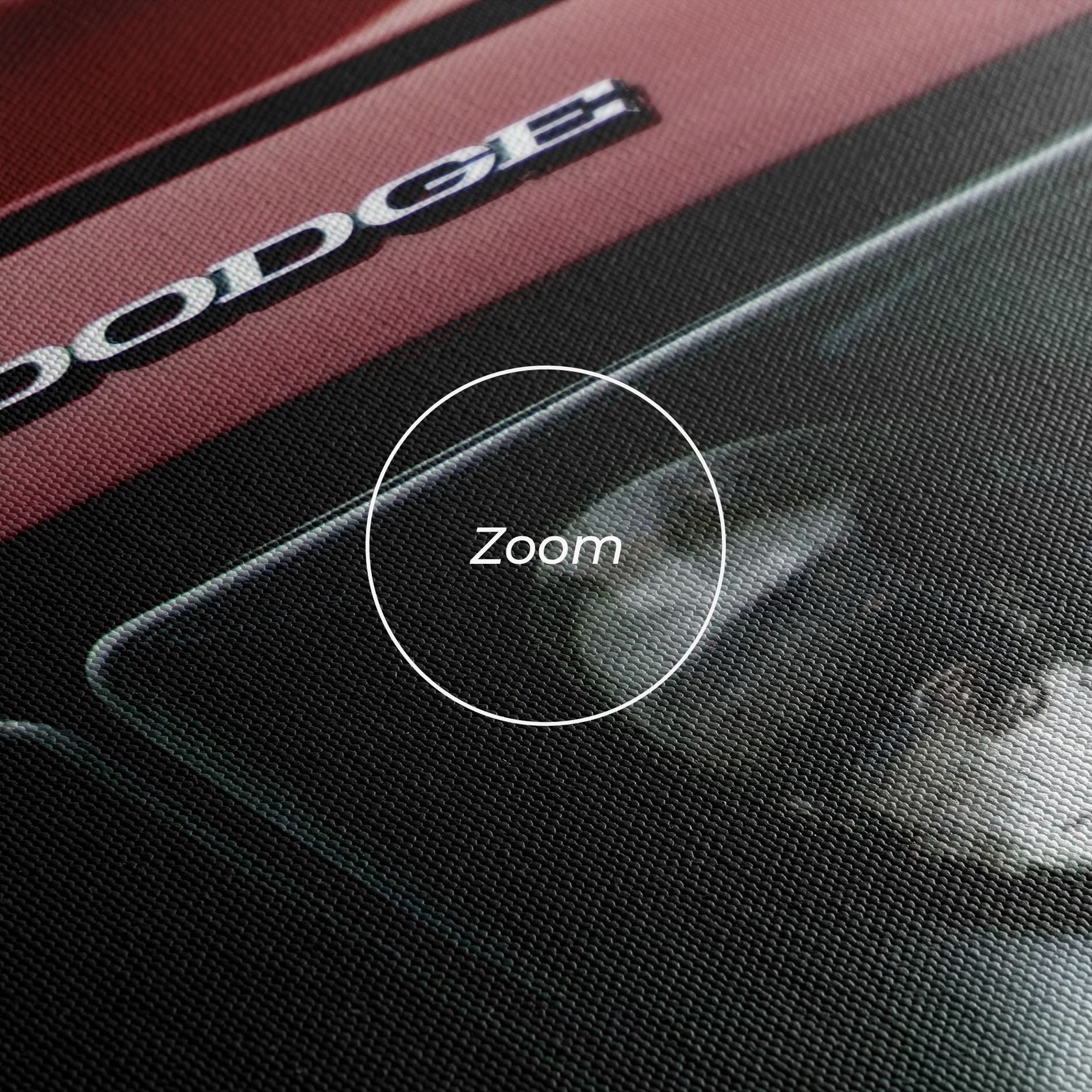 Dark Red Car mockup 3