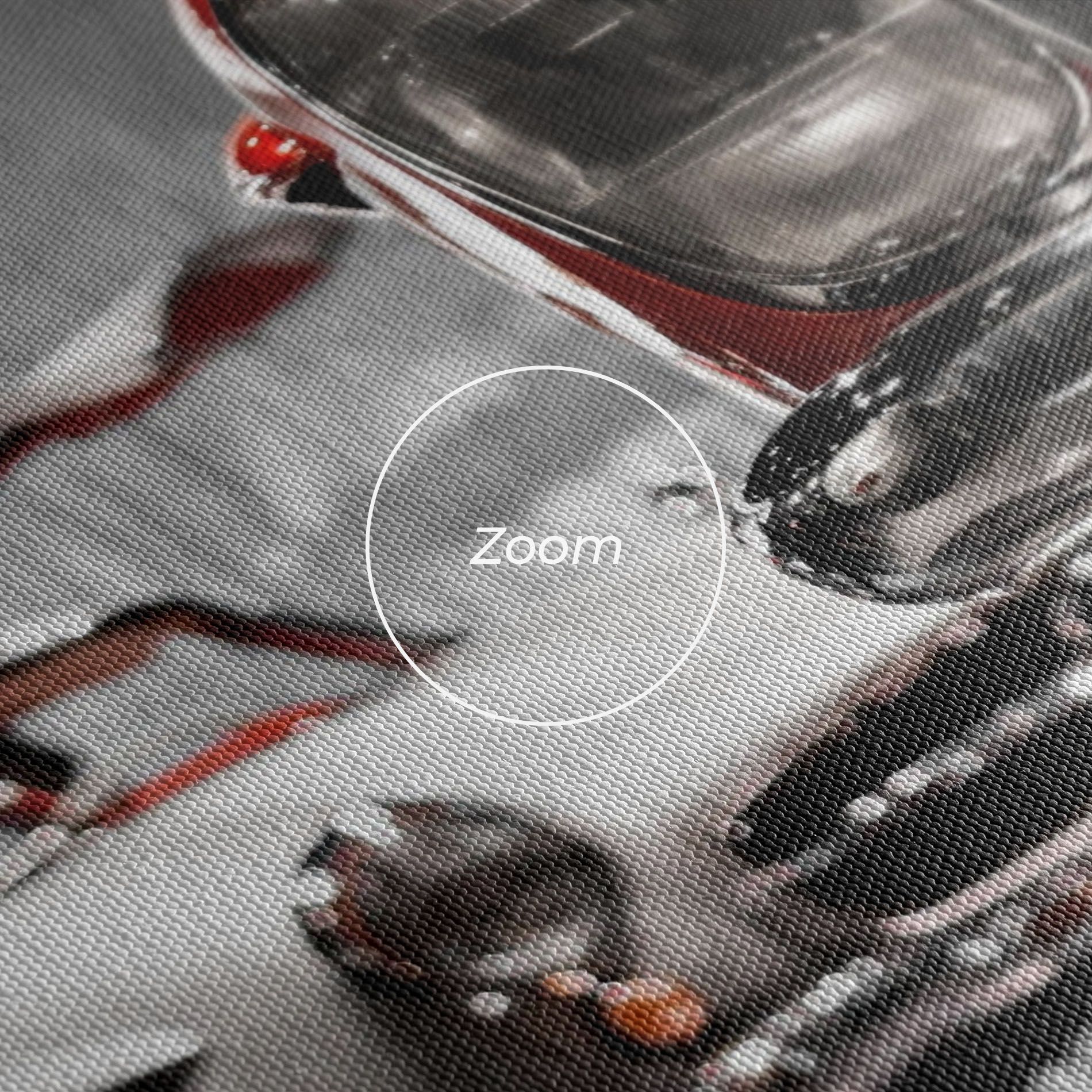 Vintage Red White mockup 3