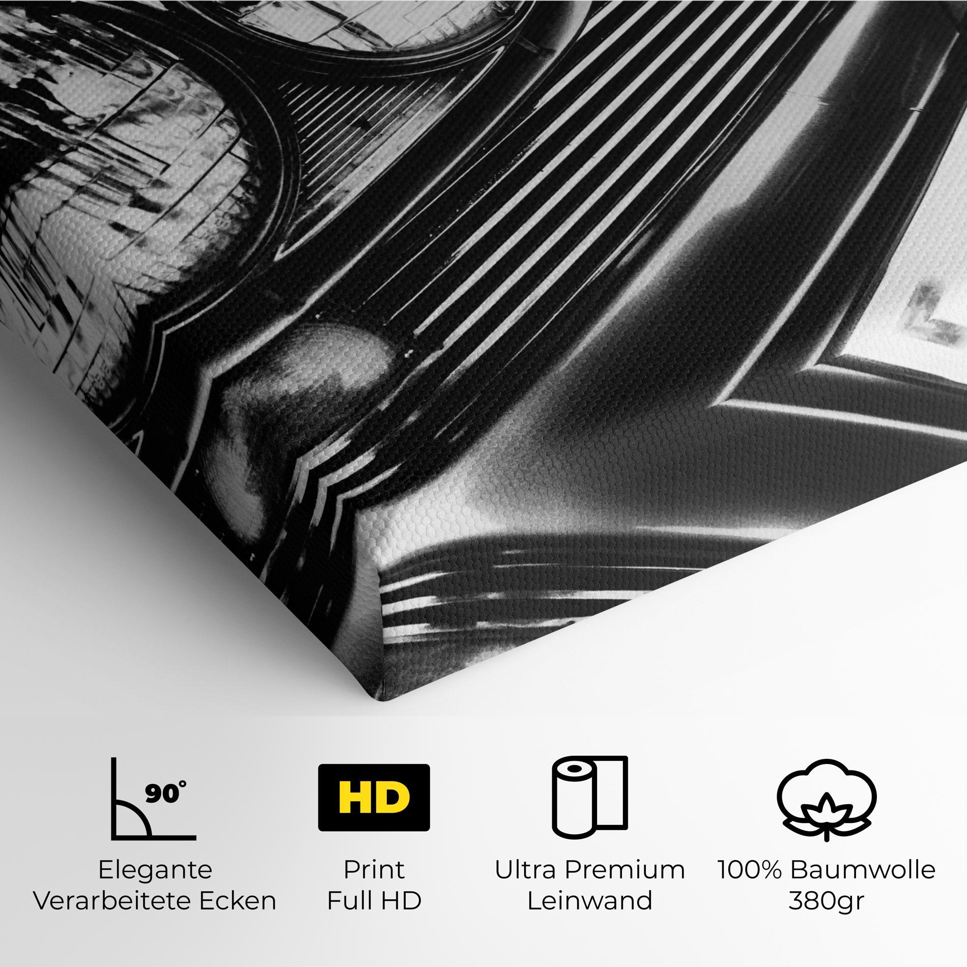 Leinwandbild Old Closeup Car mockup 4