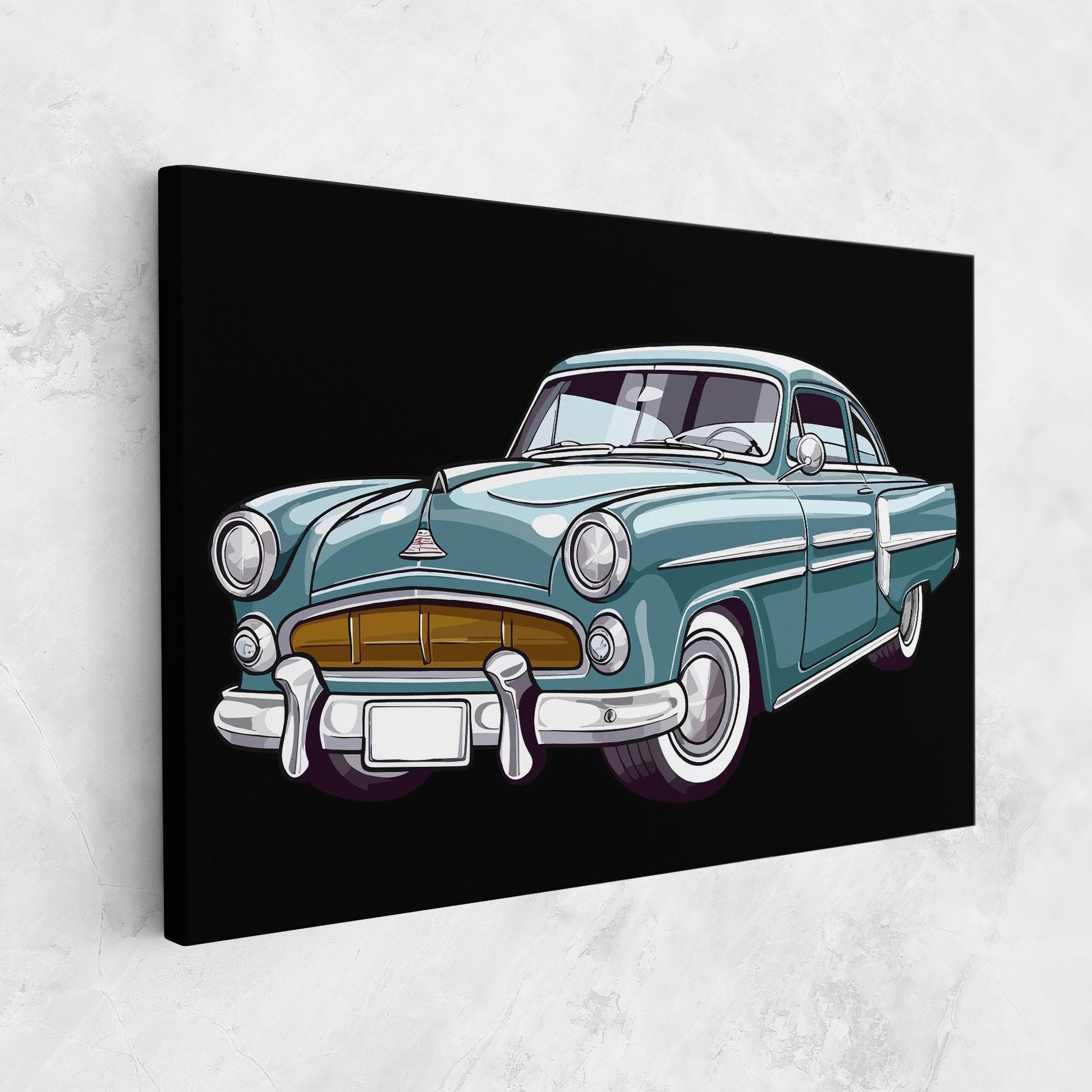 Leinwandbild Ford Thunderbolt mockup 1