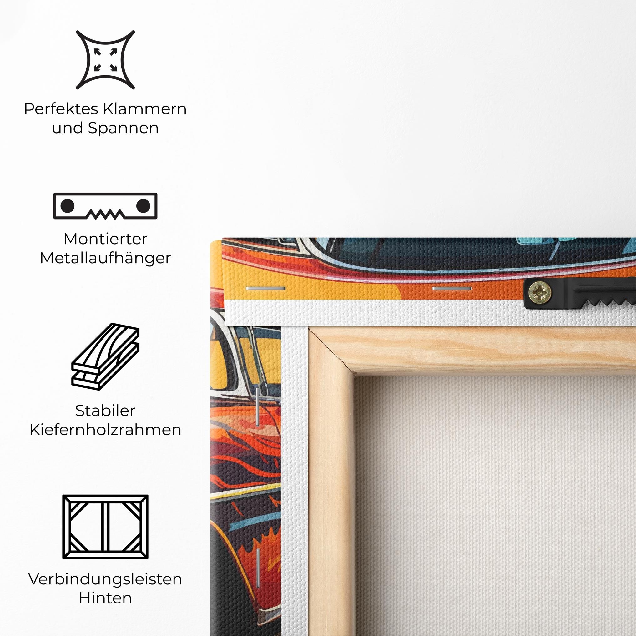 Cool Vintage Car mockup 5