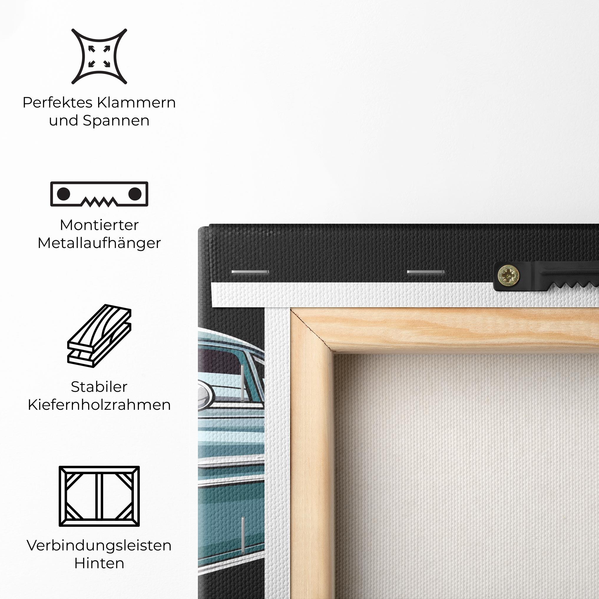 Leinwandbild Ford Thunderbolt mockup 5