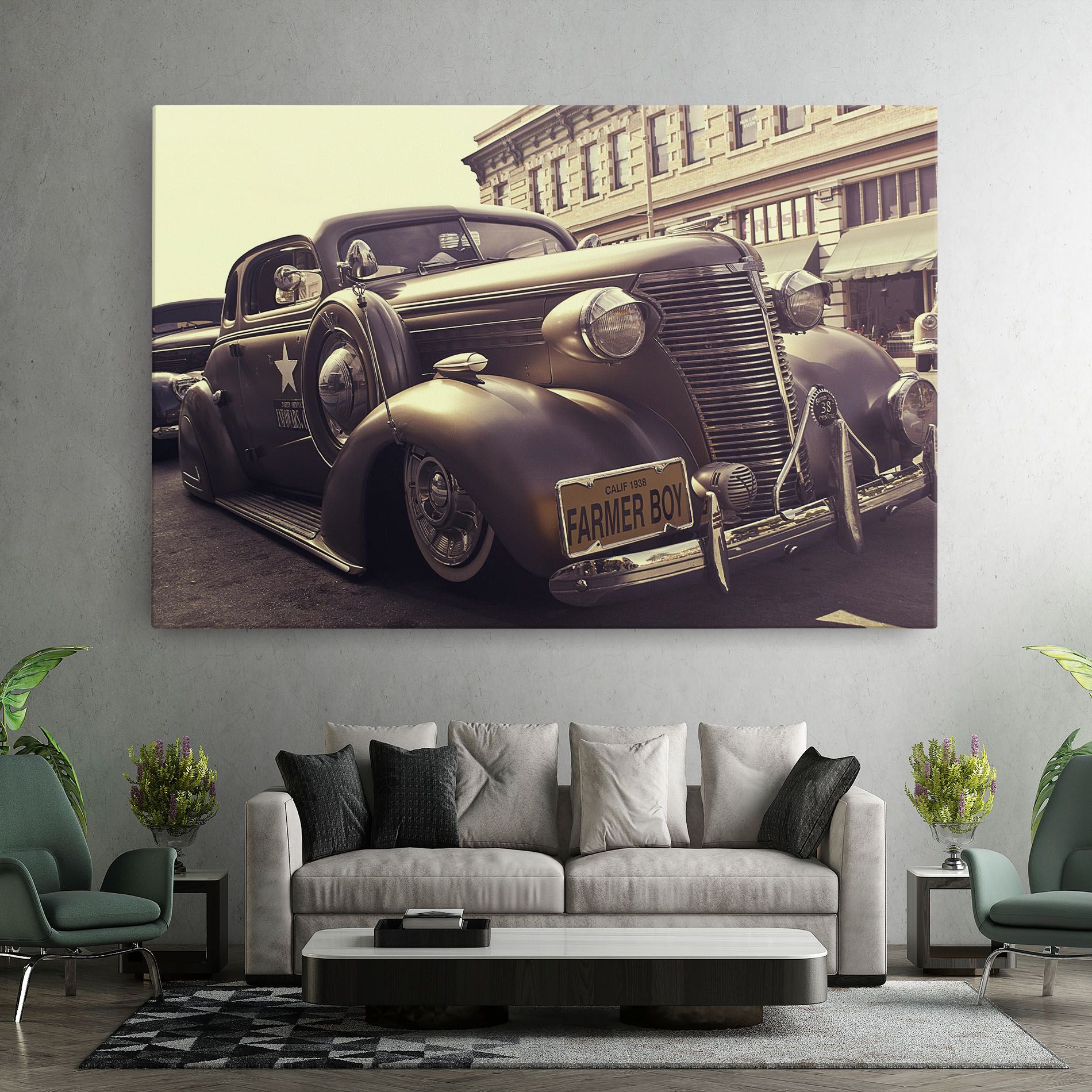 Old Classic Car mockup 7