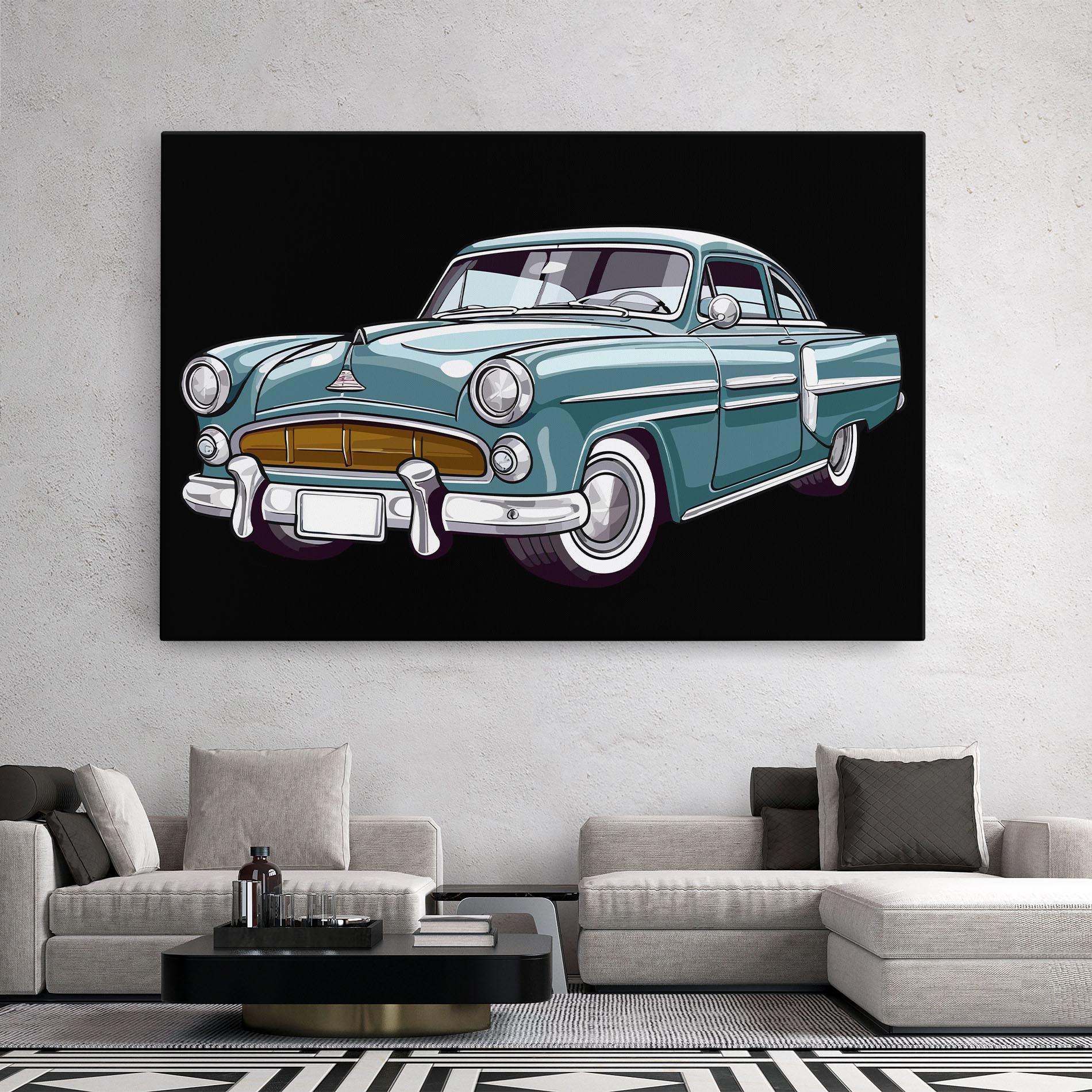 Leinwandbild Ford Thunderbolt mockup 2