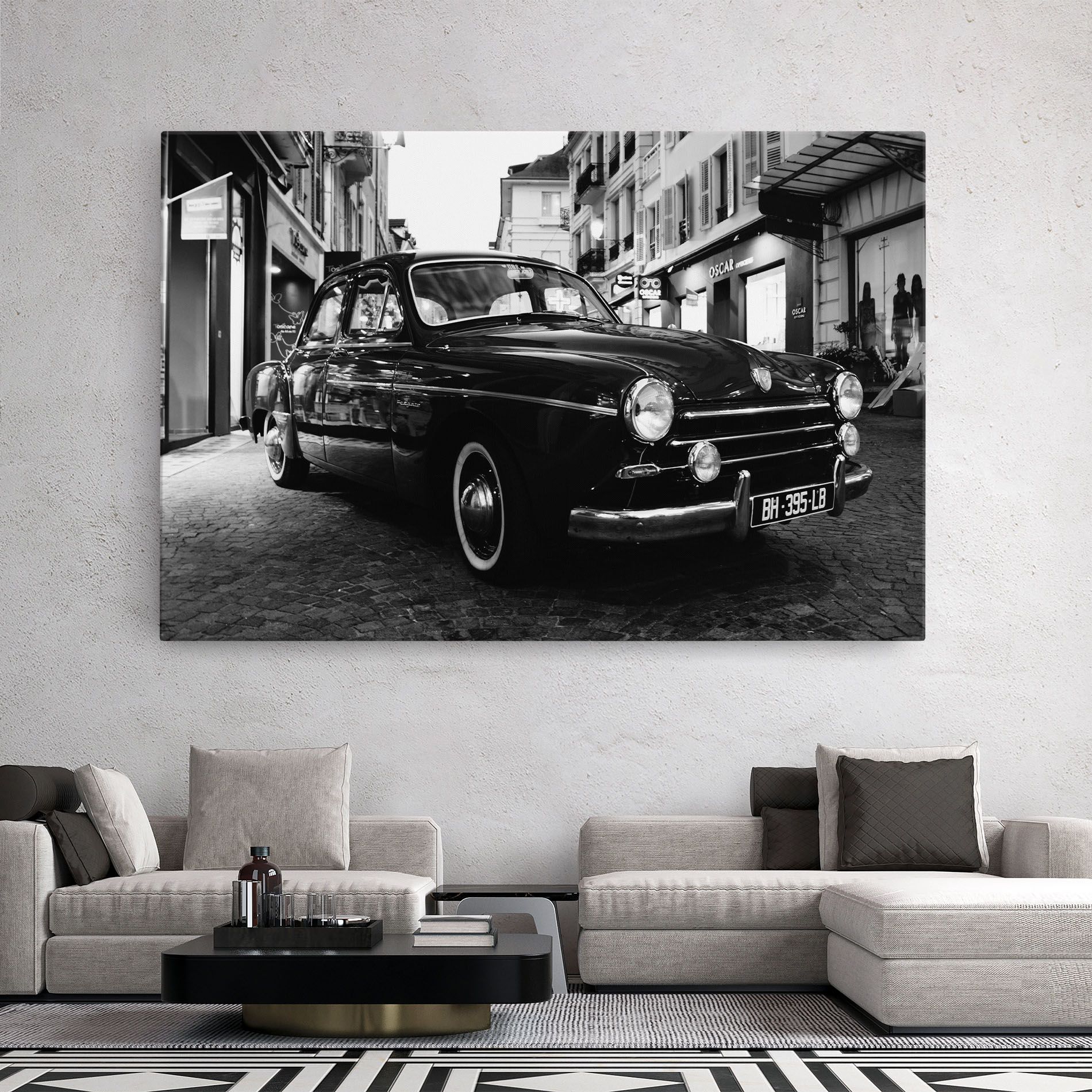 Pretty Black Car mockup 2