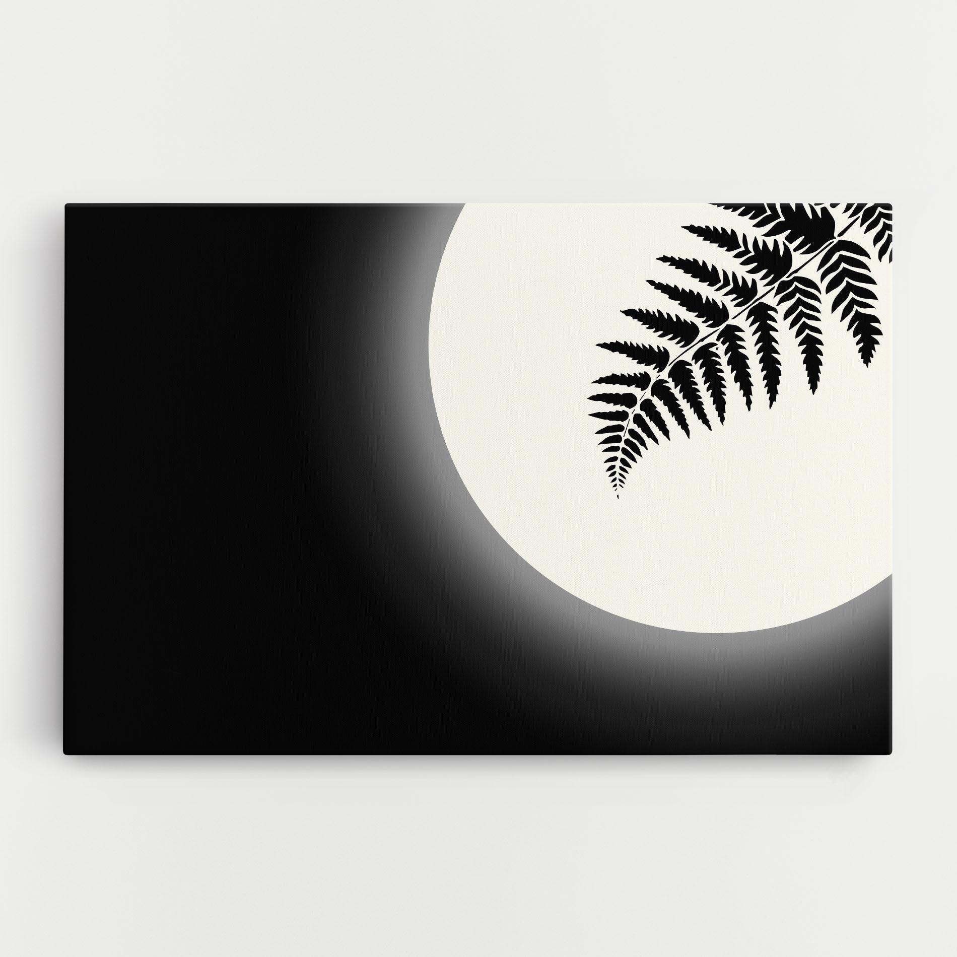 Leinwandbild Full Moon Leaf mockup 0