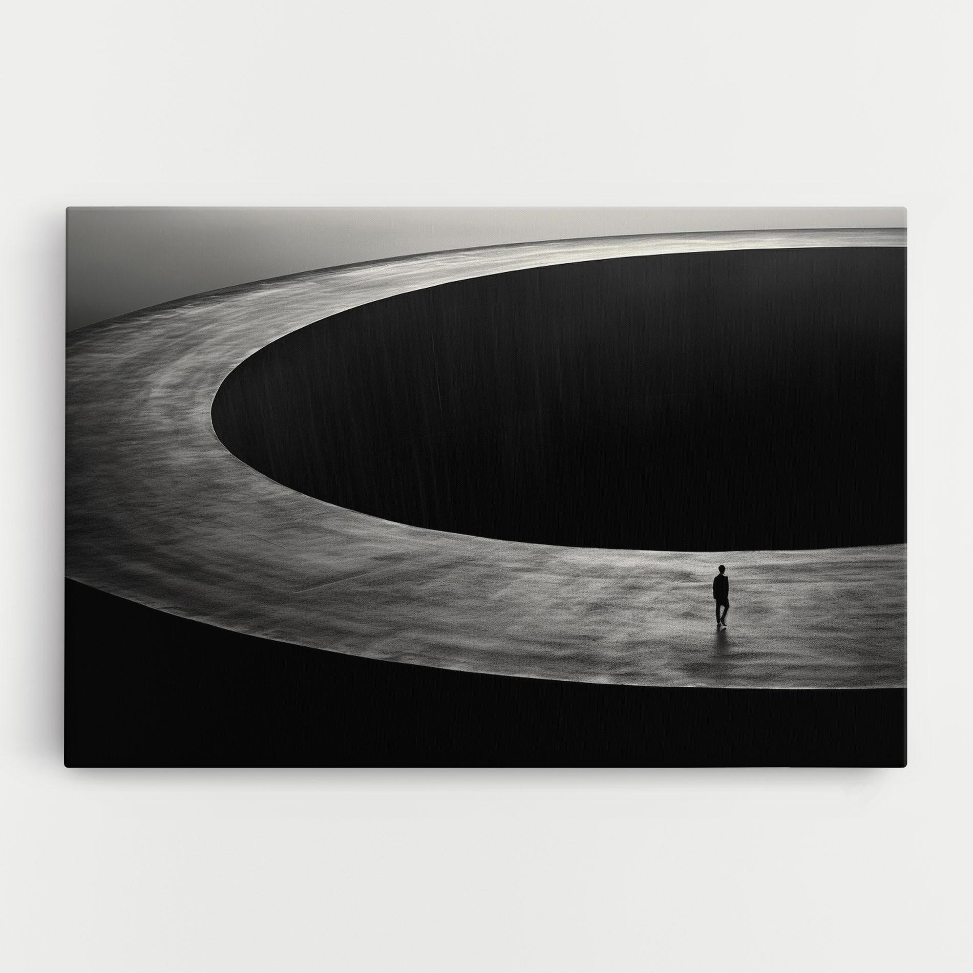 Leinwandbild Man Walking mockup 0