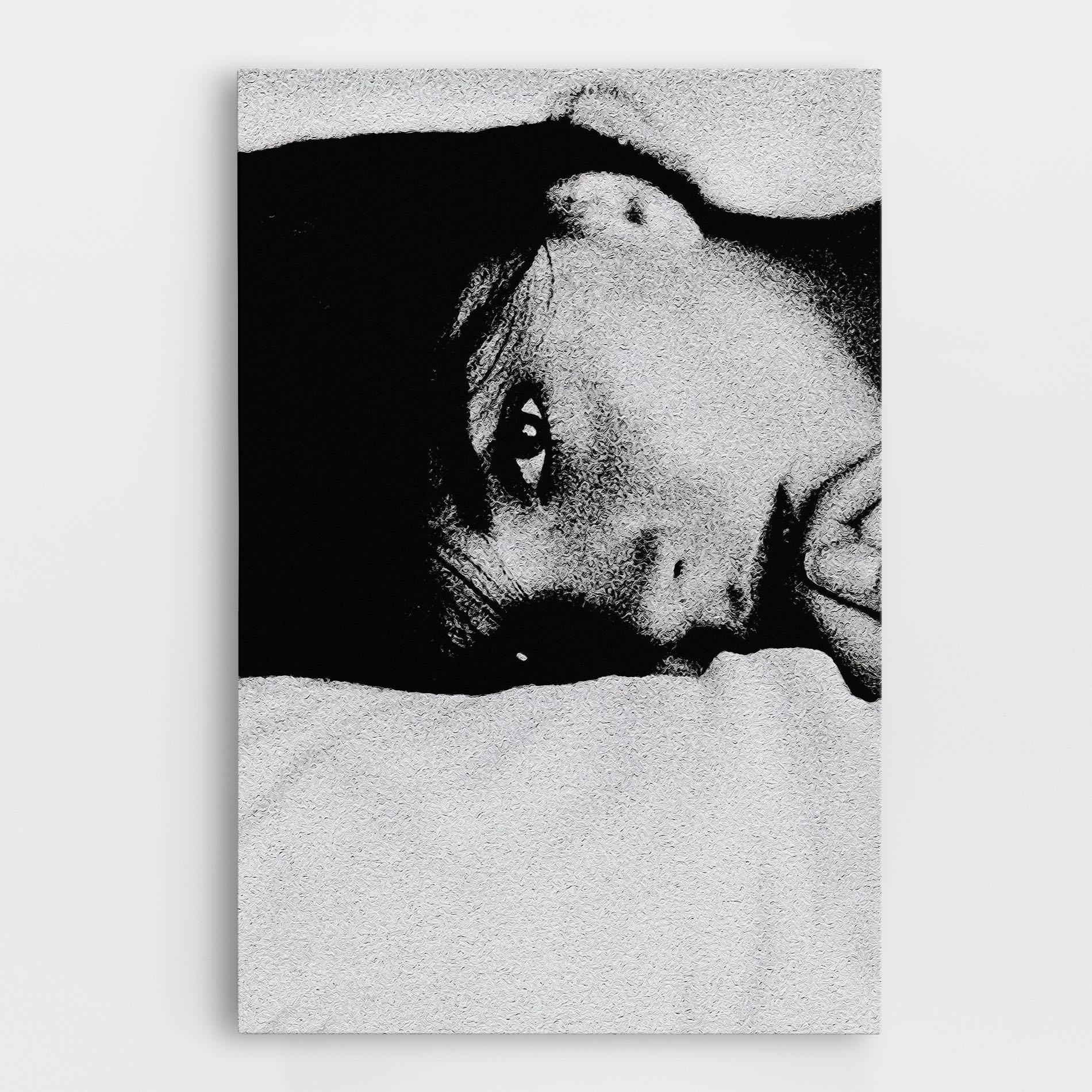 Leinwandbild Eye Contact mockup 0