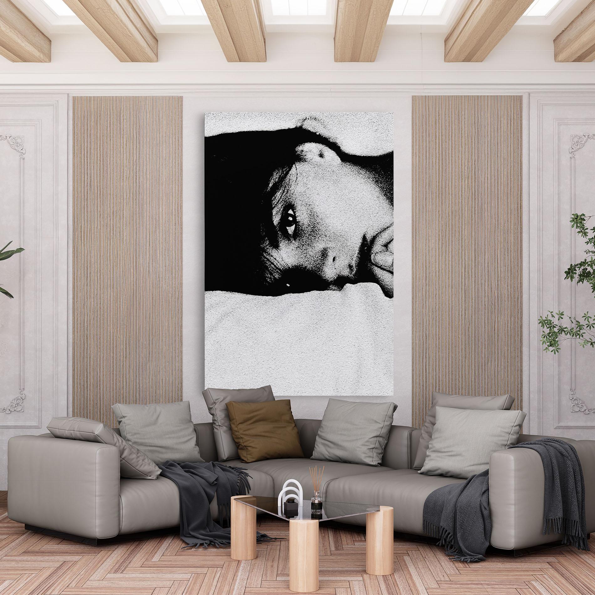 Leinwandbild Eye Contact mockup 6