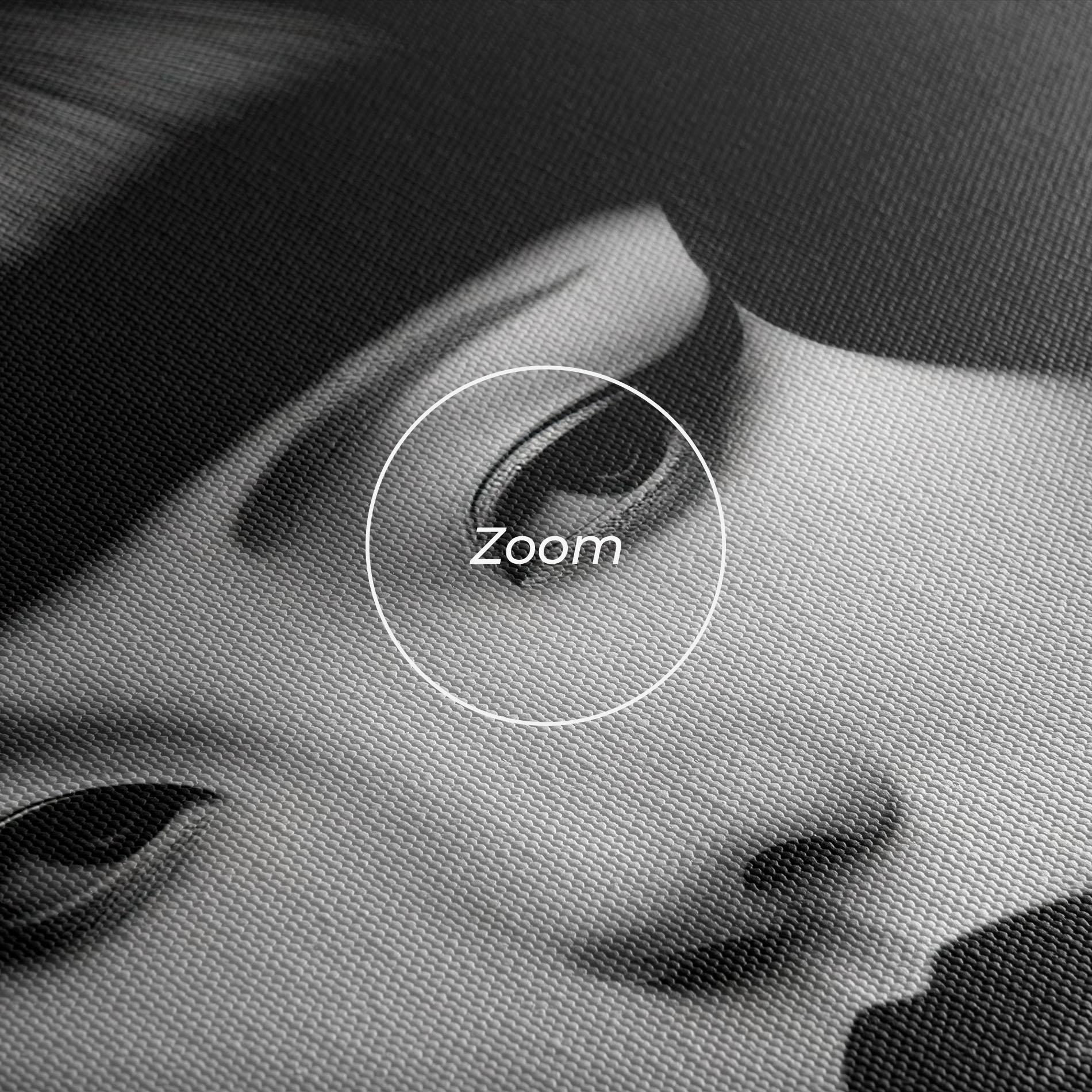 Leinwandbild Abstract Asian Woman mockup 3