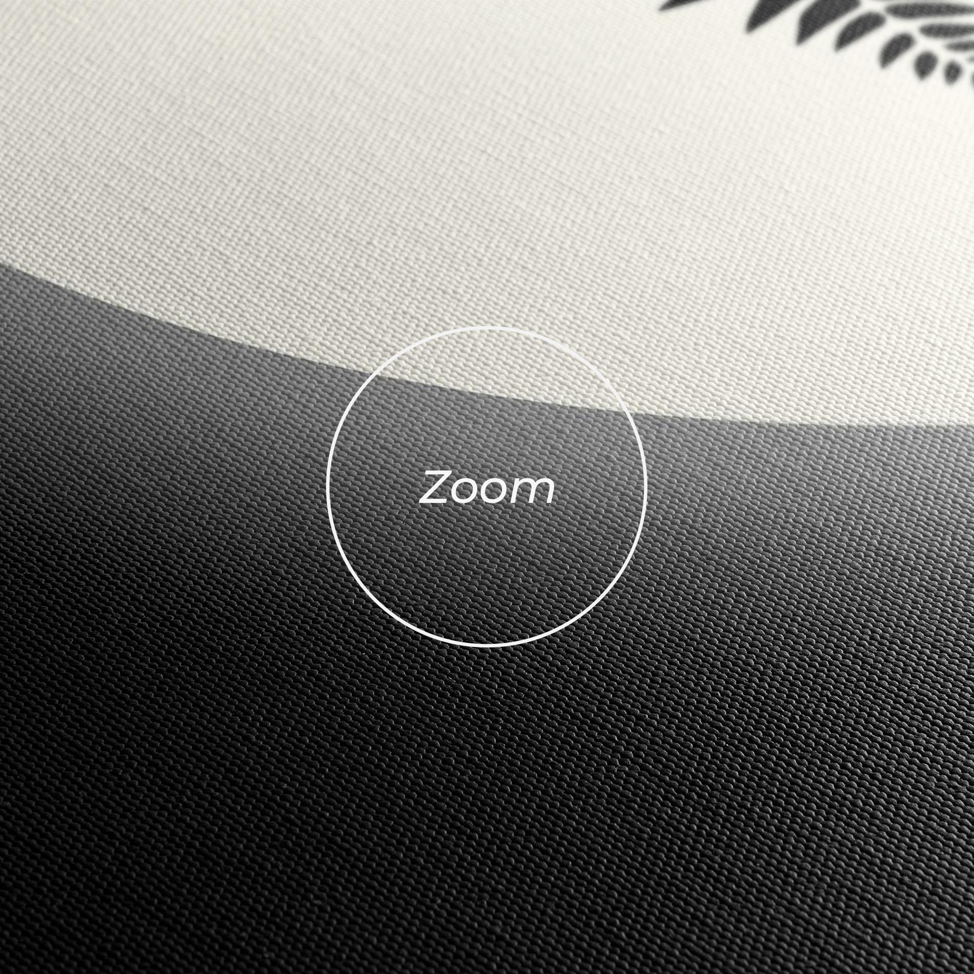 Leinwandbild Full Moon Leaf mockup 3