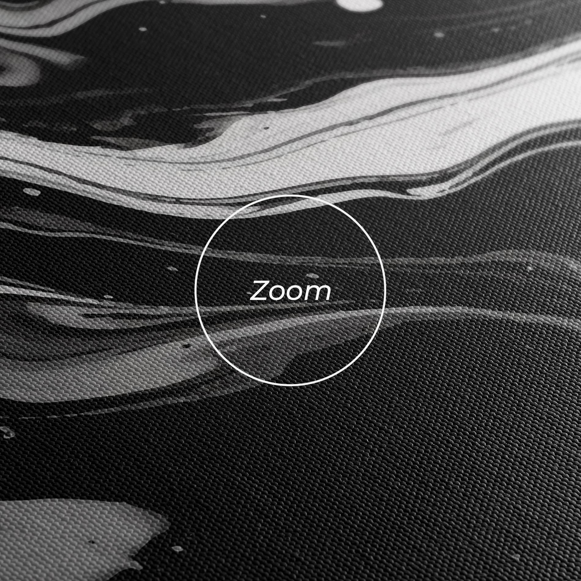 Leinwandbild Grey Art Marble mockup 3