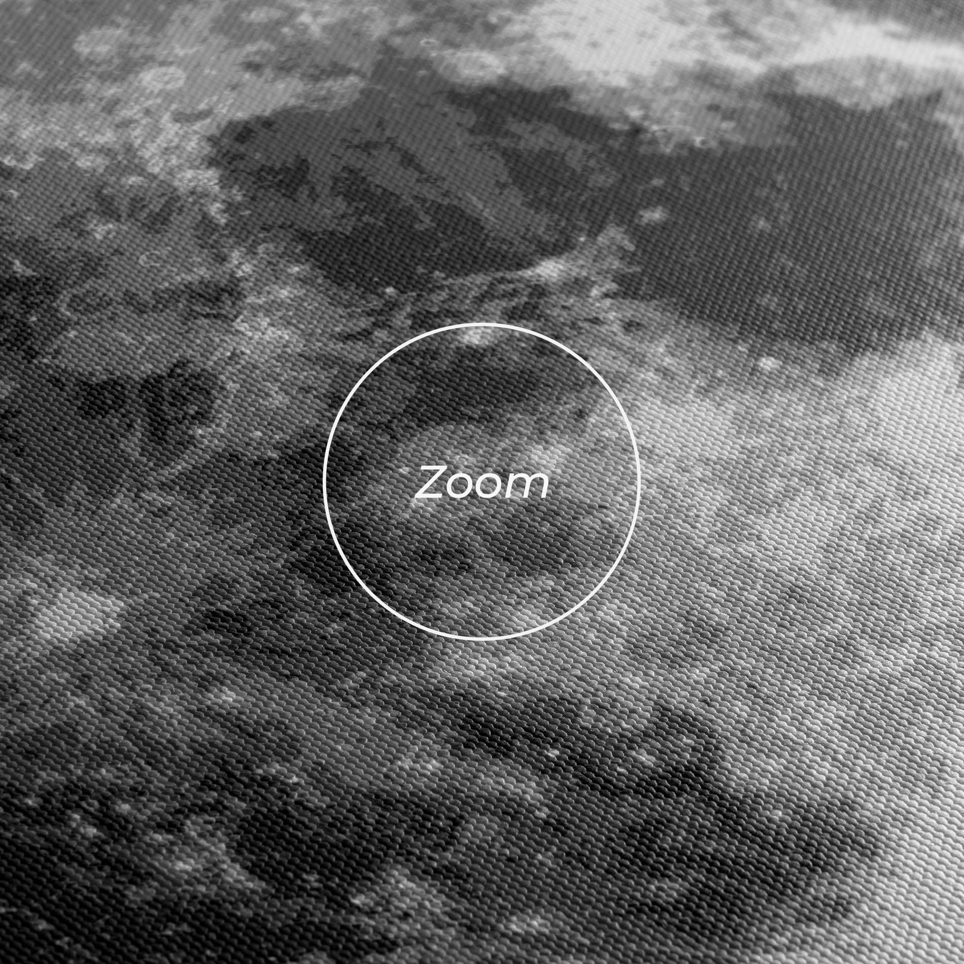 Leinwandbild Grey Shiny Moon mockup 3