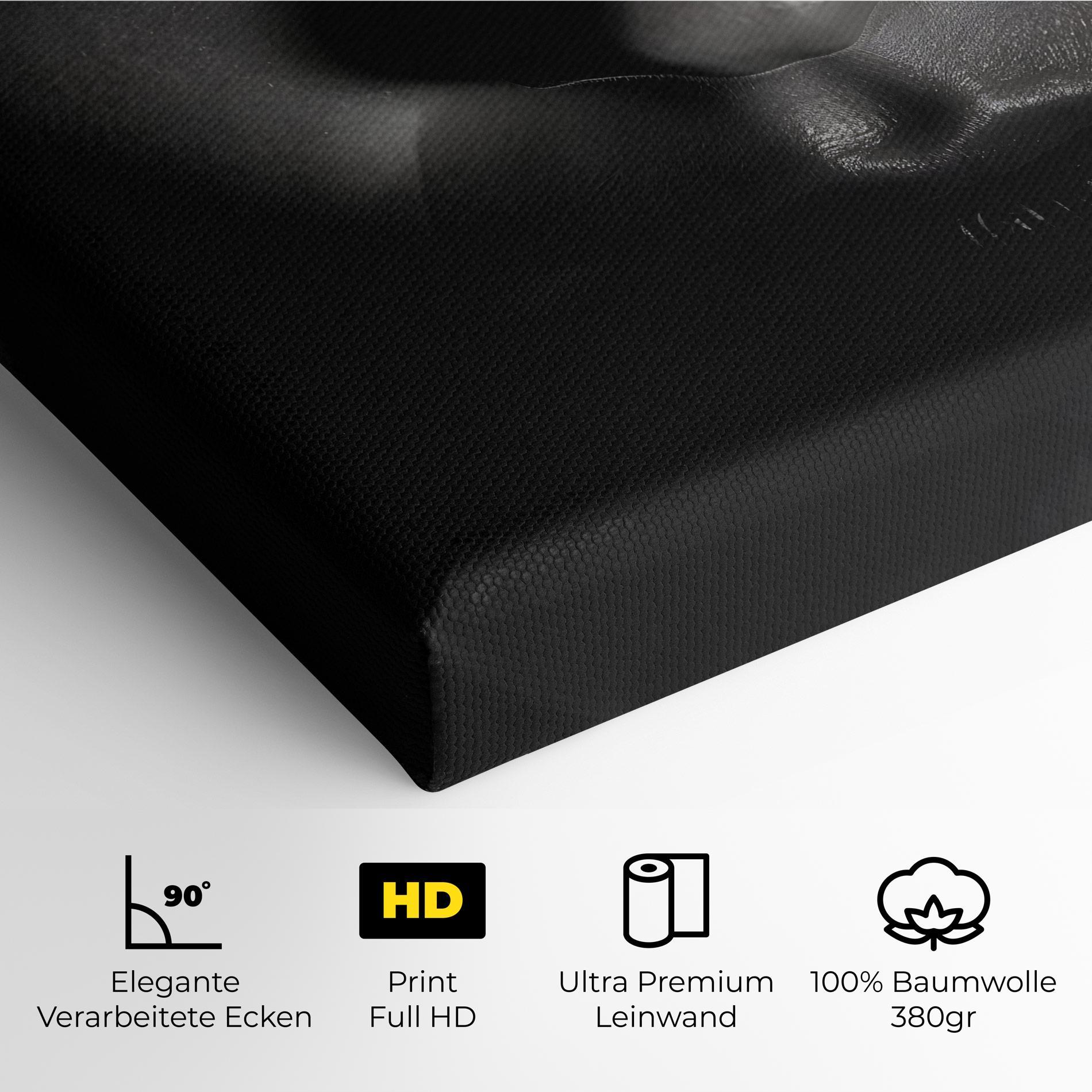 Leinwandbild Closeup Portrait mockup 4