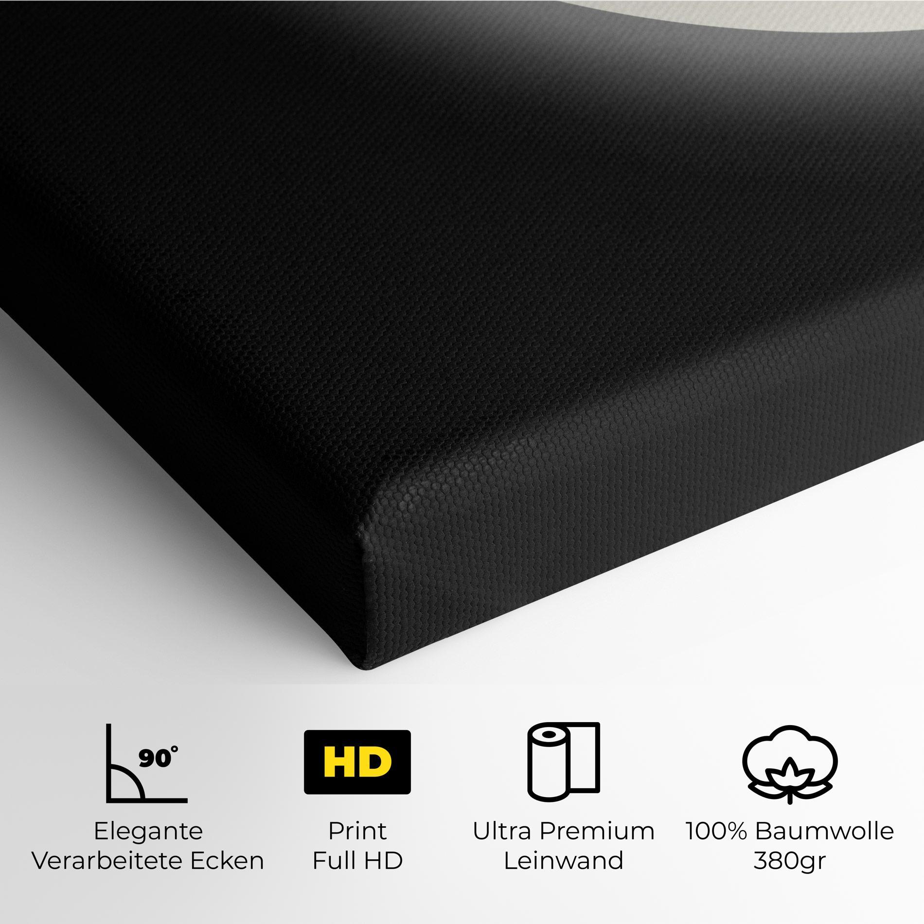 Leinwandbild Full Moon Leaf mockup 4