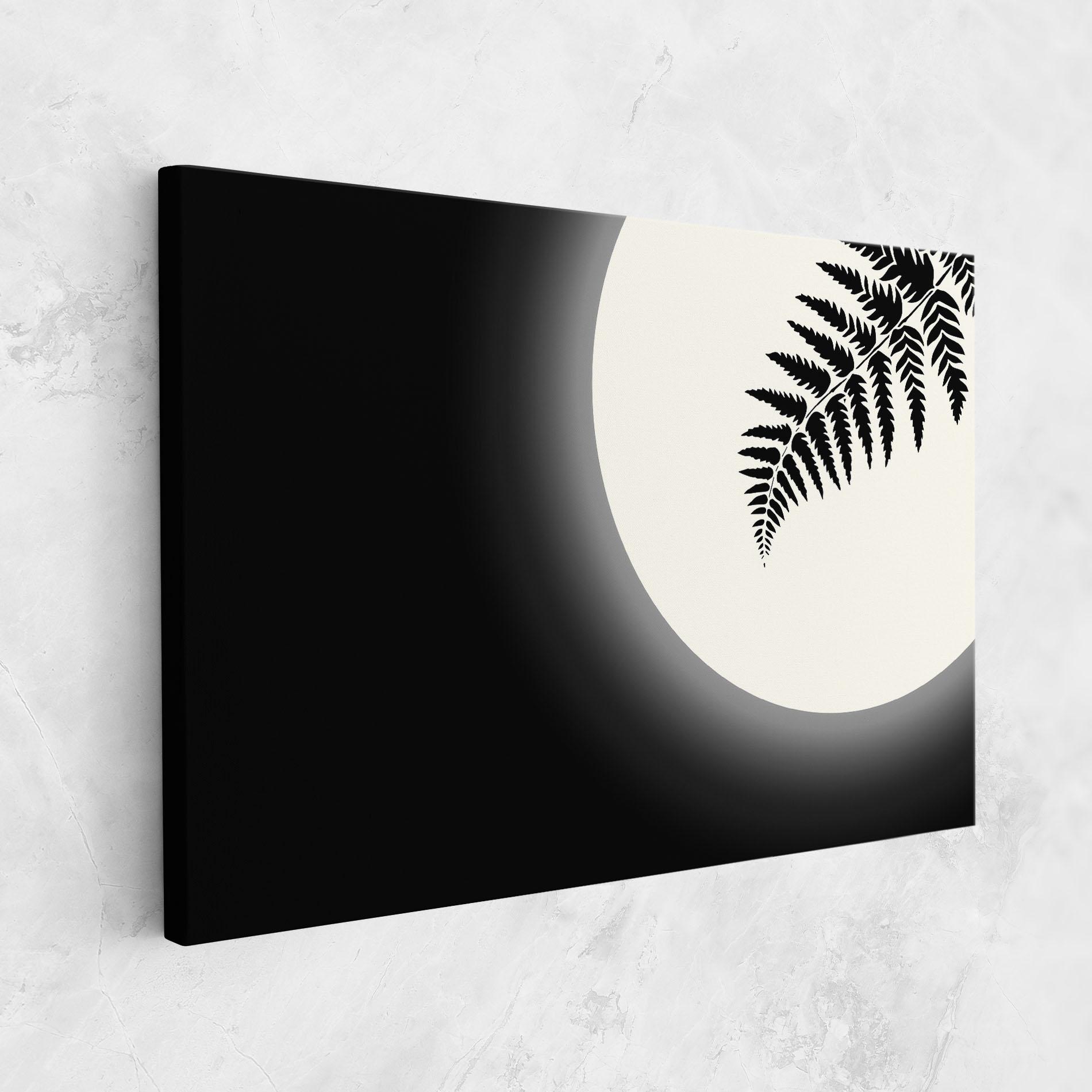 Leinwandbild Full Moon Leaf mockup 1