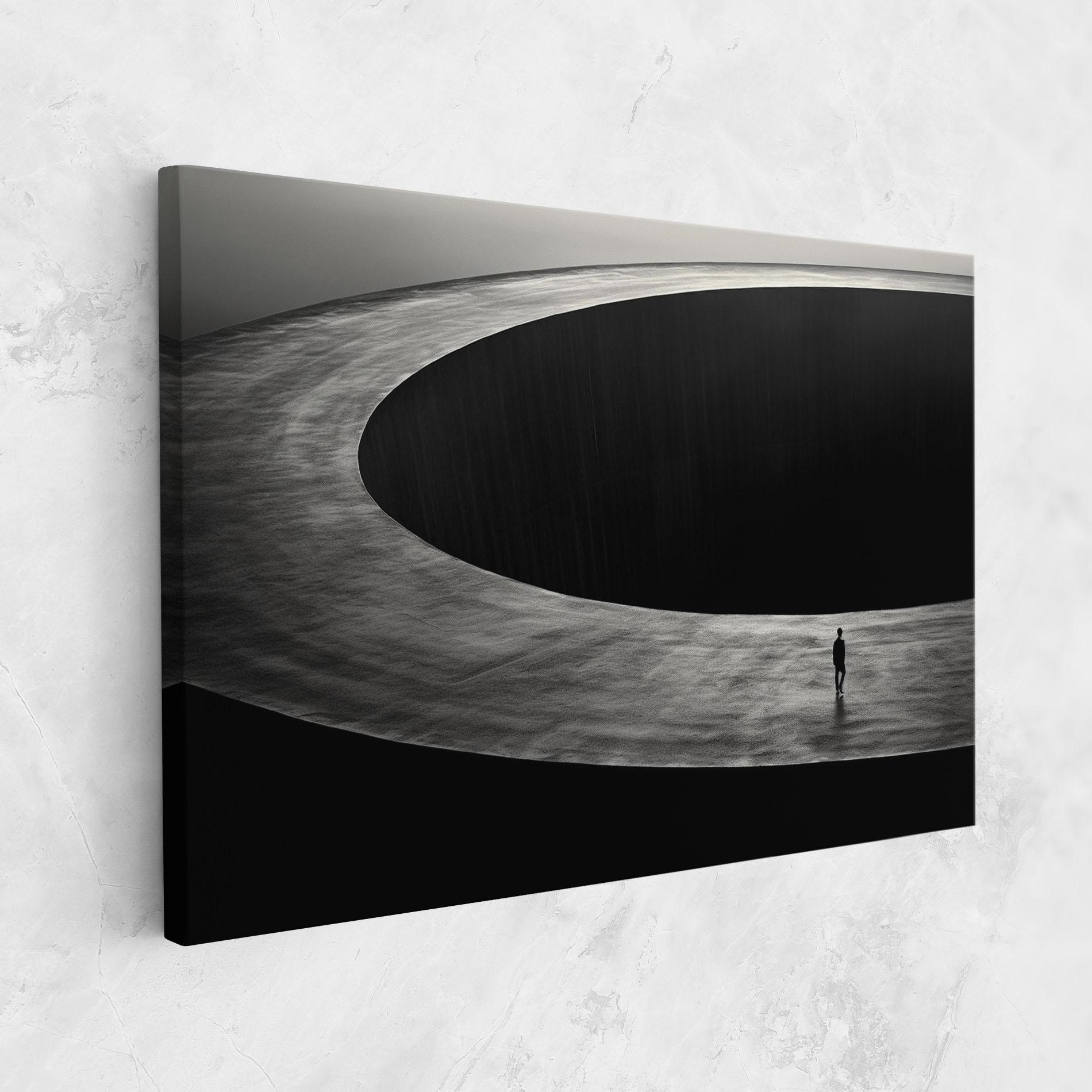 Leinwandbild Man Walking mockup 1