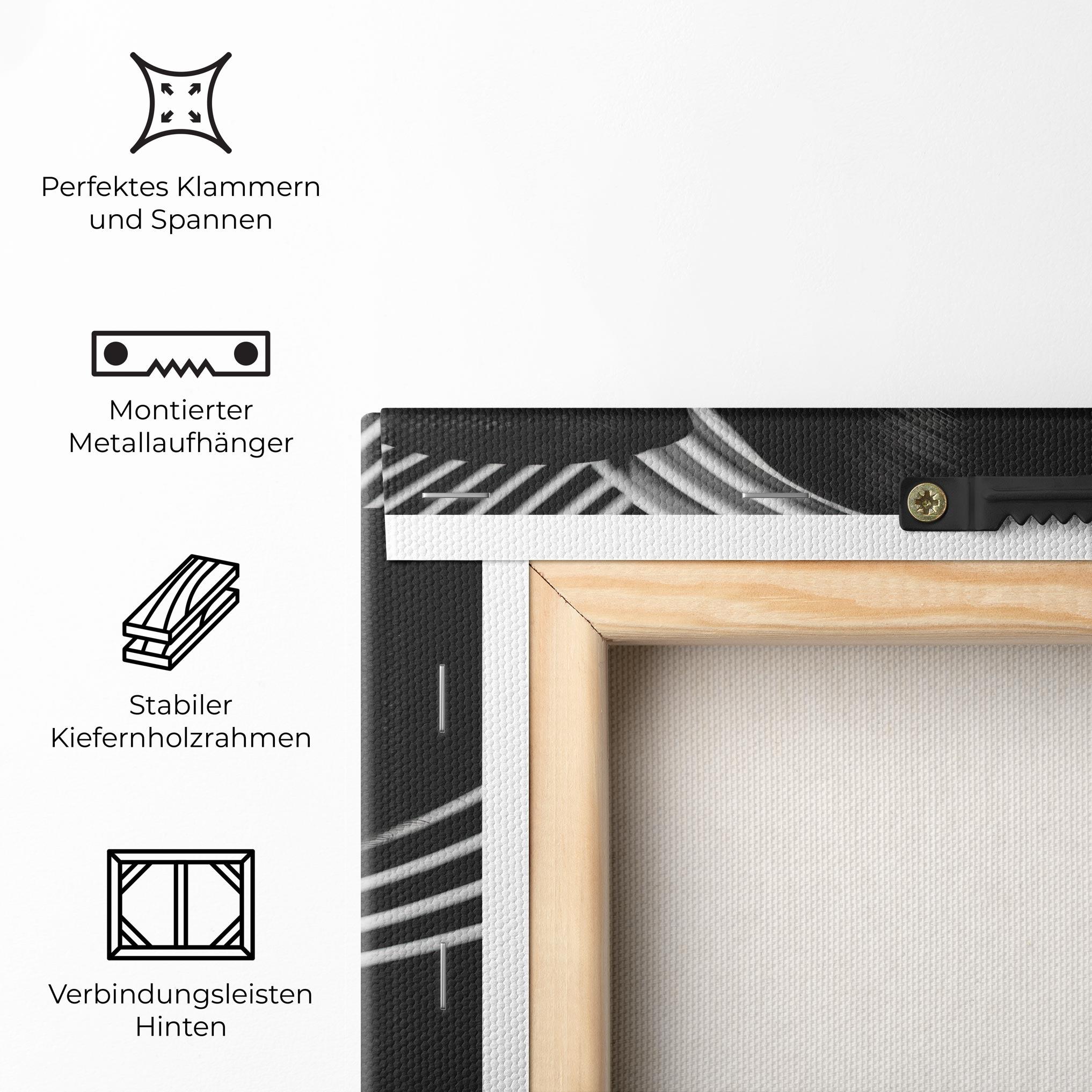 Leinwandbild Abstract Asian Woman mockup 5