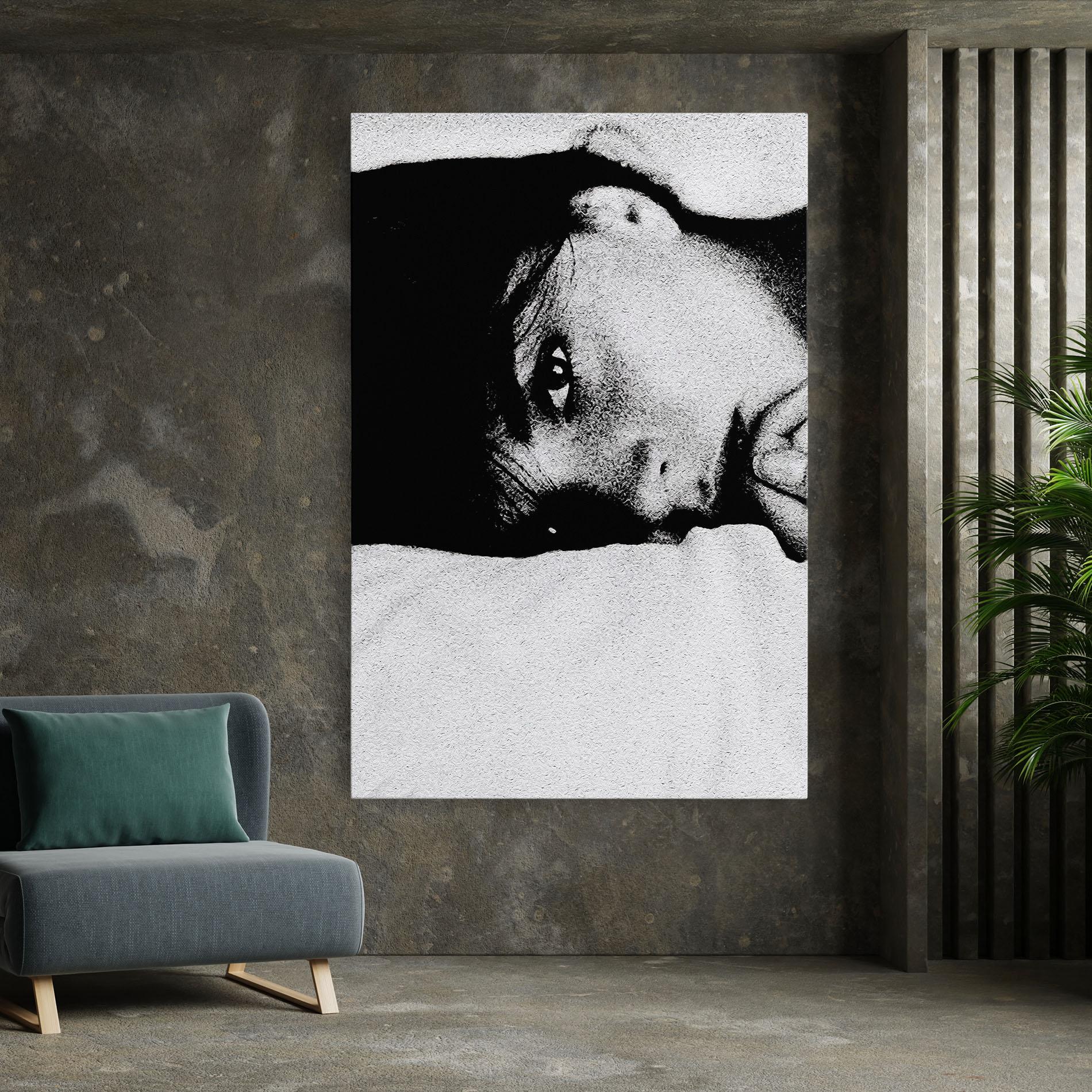 Leinwandbild Eye Contact mockup 7