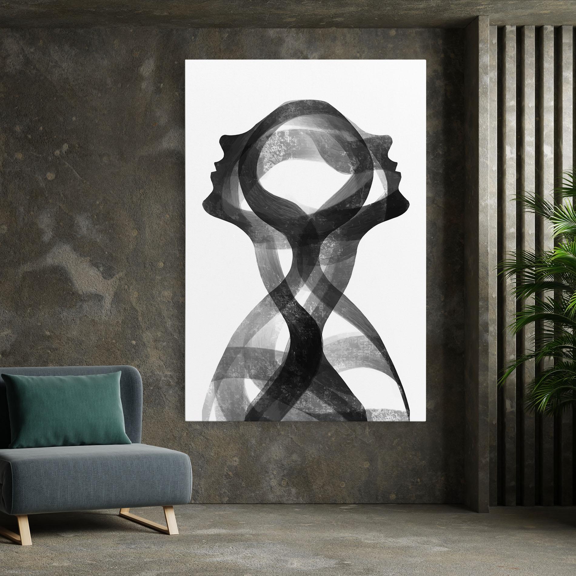 Leinwandbild Human Conection mockup 7