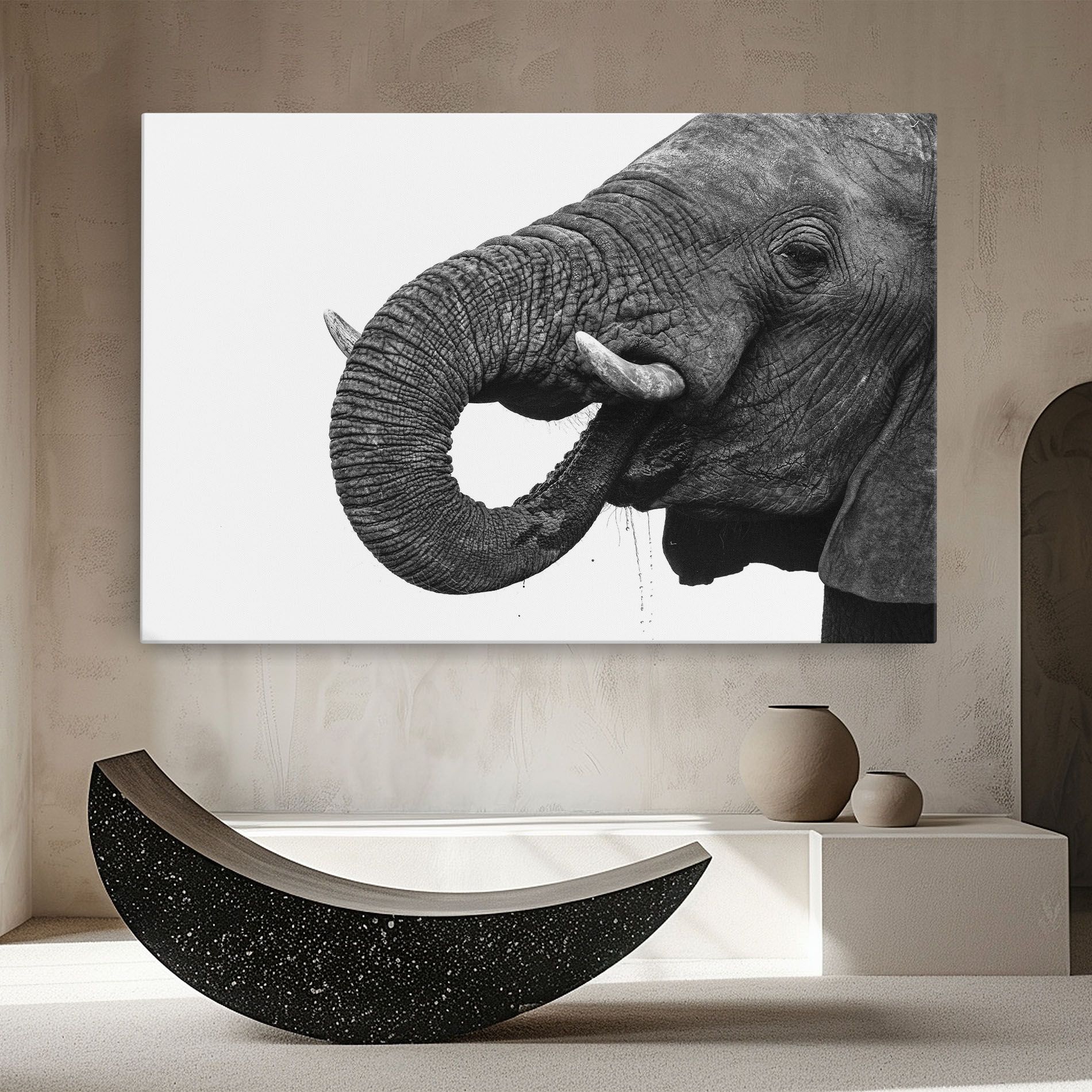 Elephant Drinking mockup 8