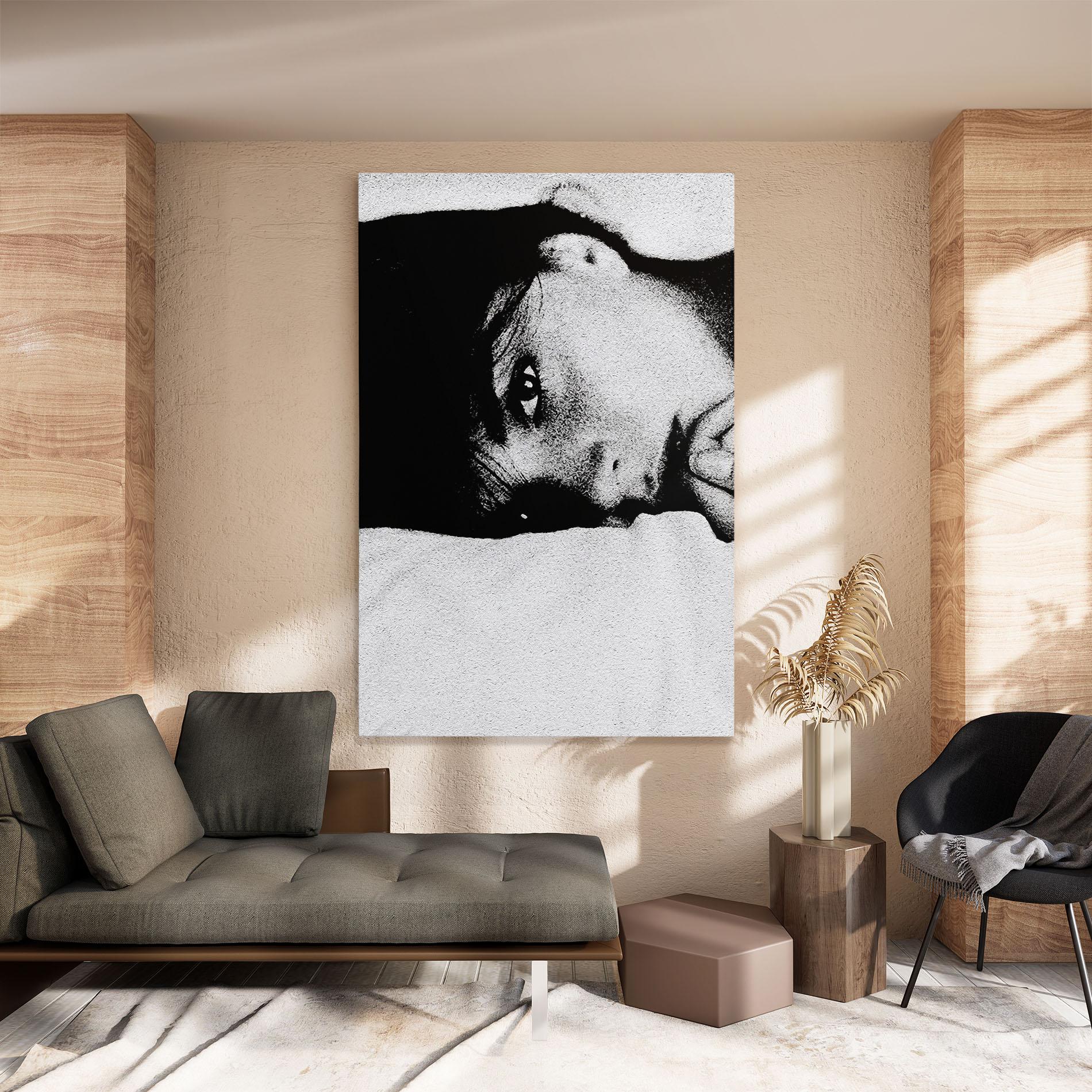 Leinwandbild Eye Contact mockup 8