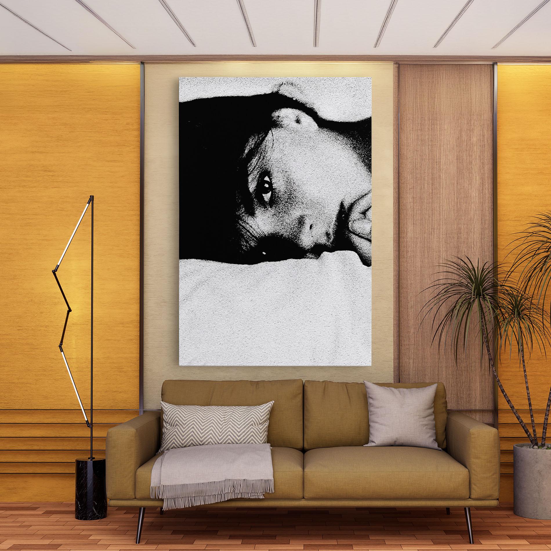 Leinwandbild Eye Contact mockup 9