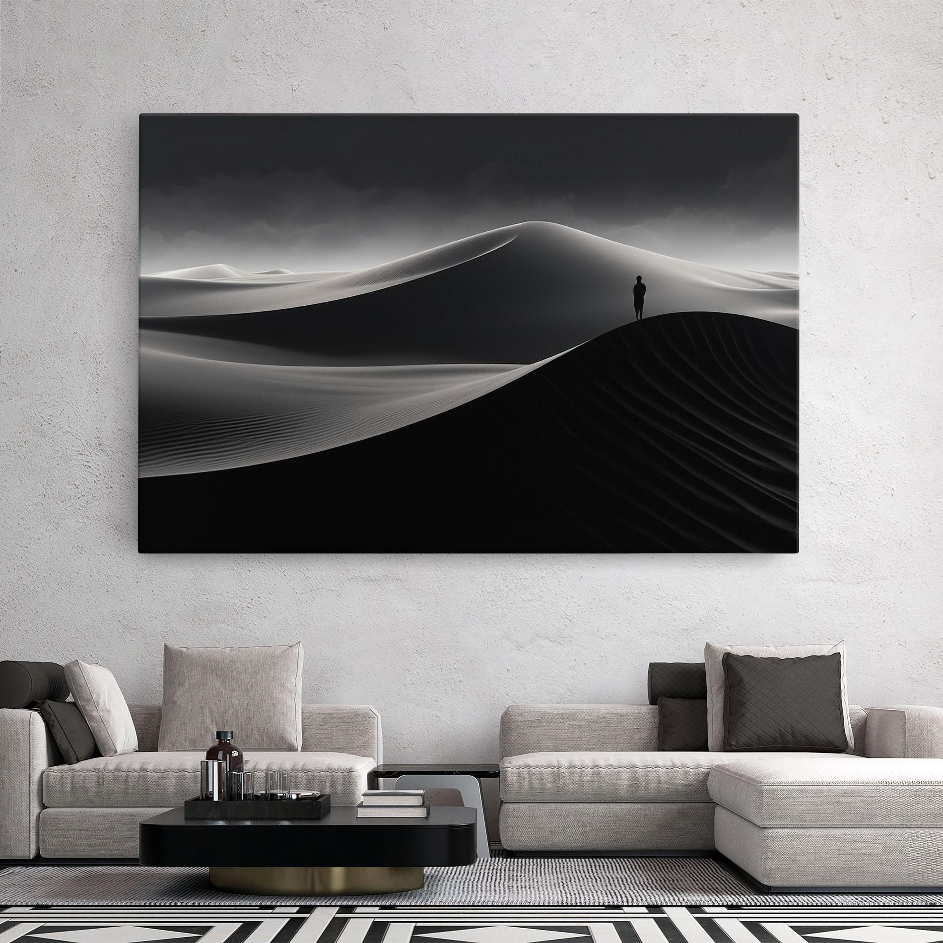 Leinwandbild Grey Dune mockup 2