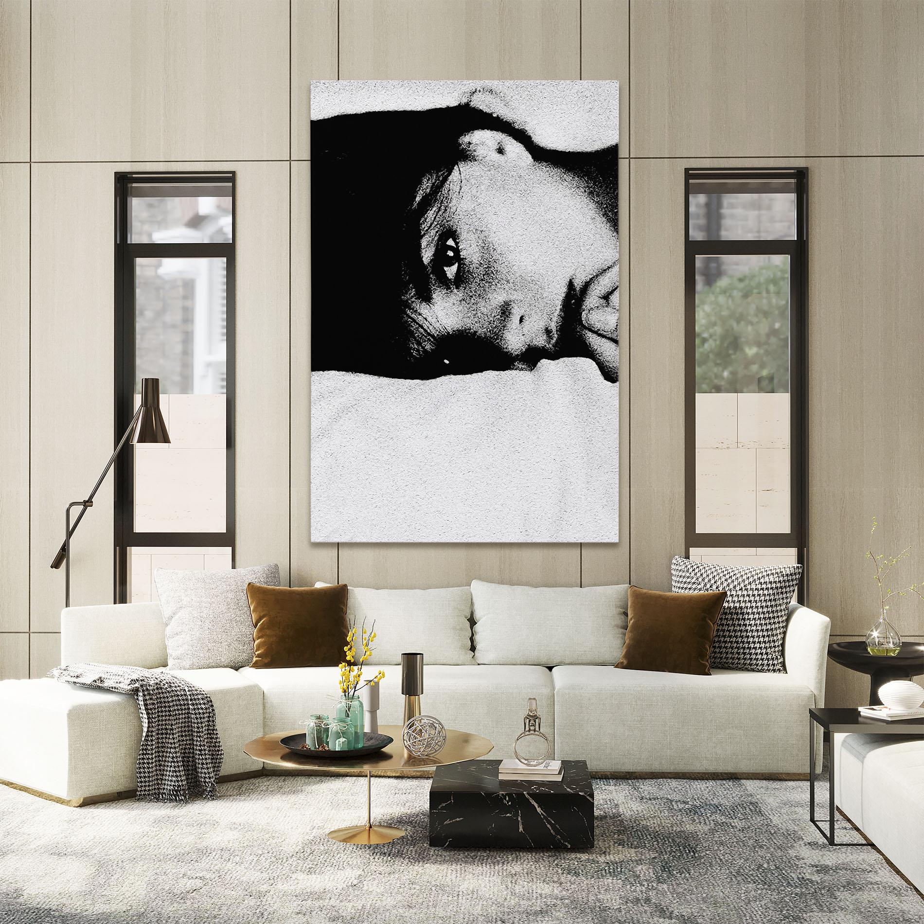 Leinwandbild Eye Contact mockup 2