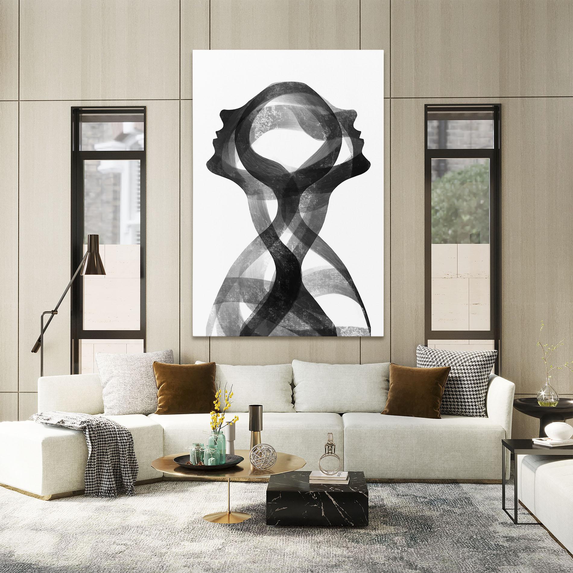 Leinwandbild Human Conection mockup 2