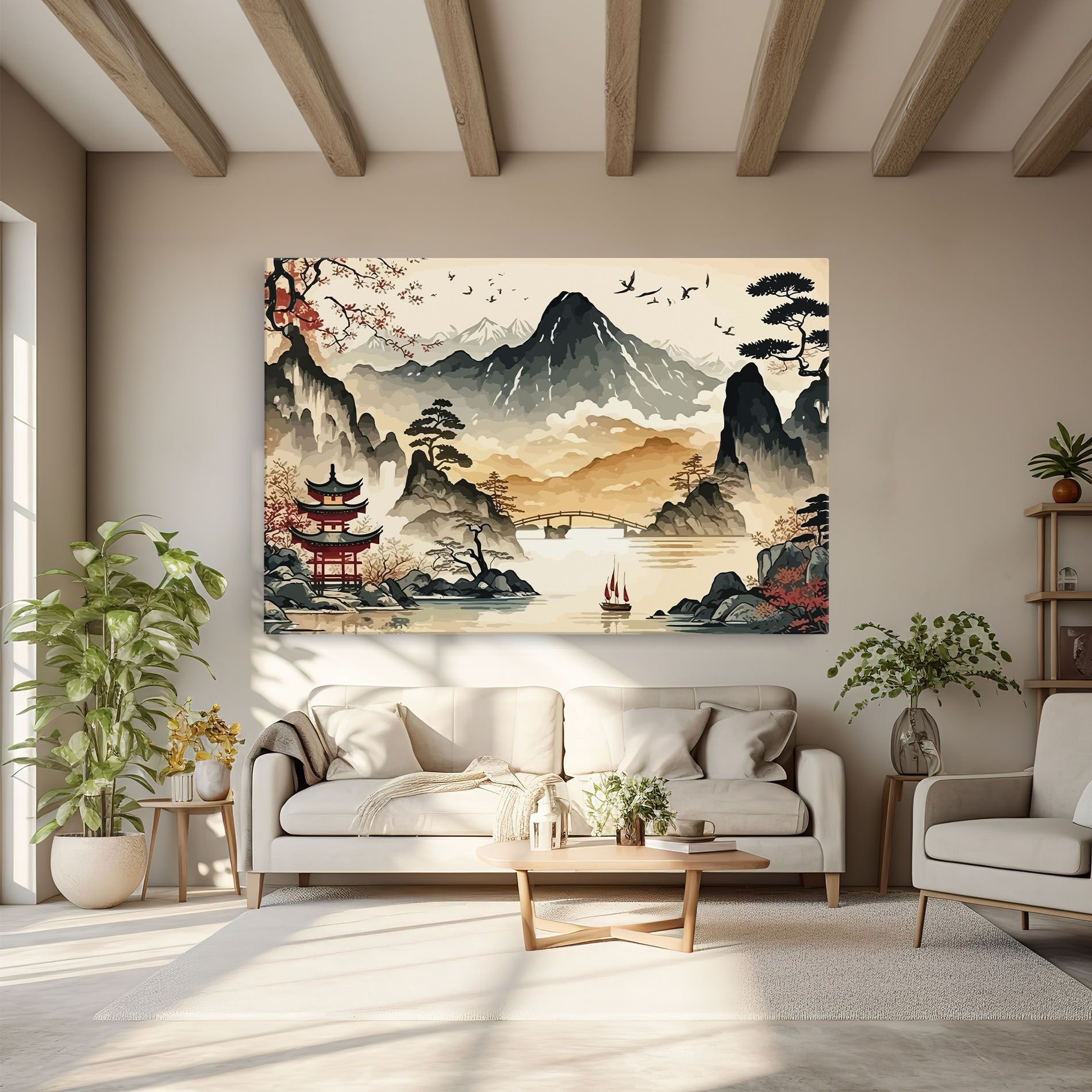 Asian Mountain View mockup 6