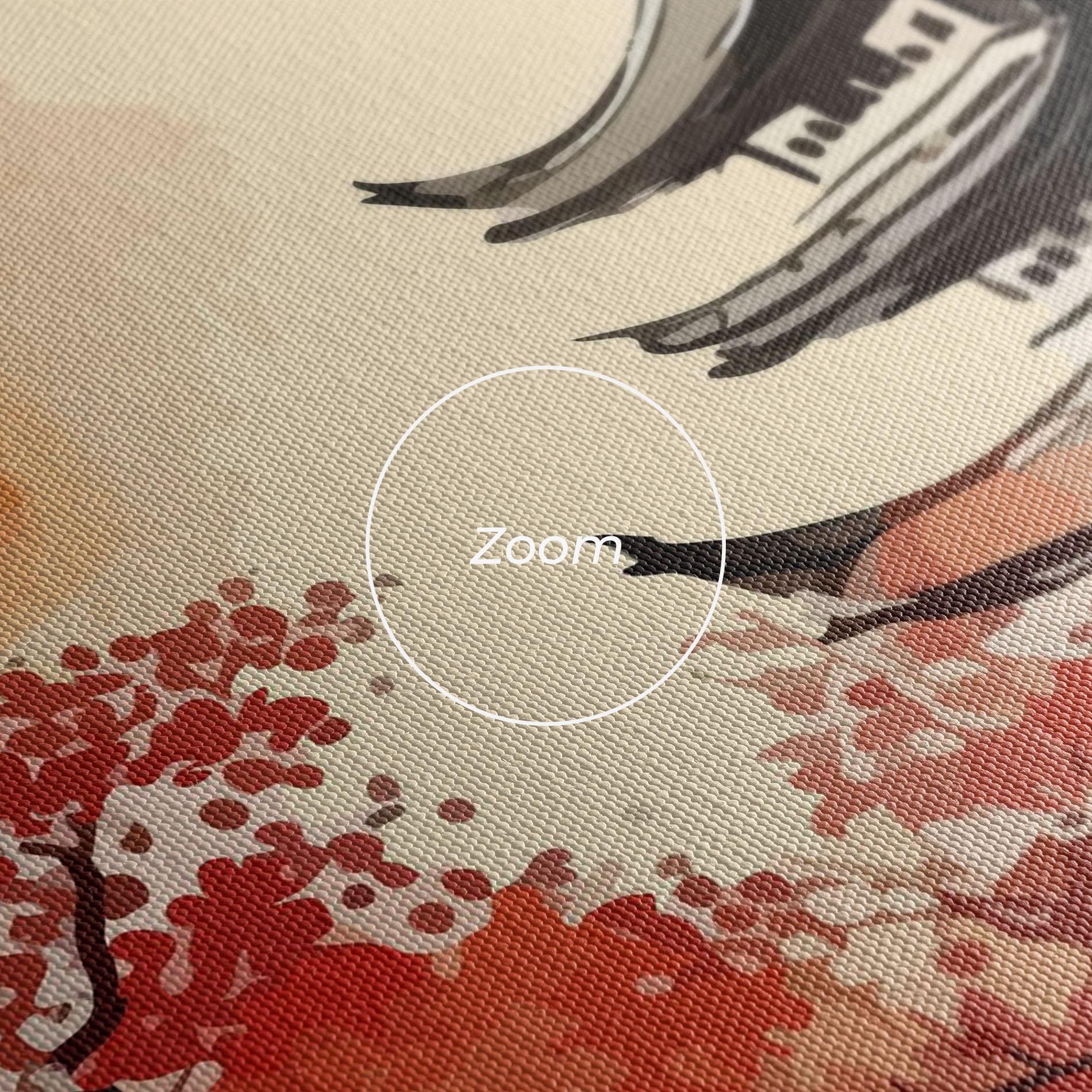 Leinwandbild Asiatic Beautiful View mockup 3