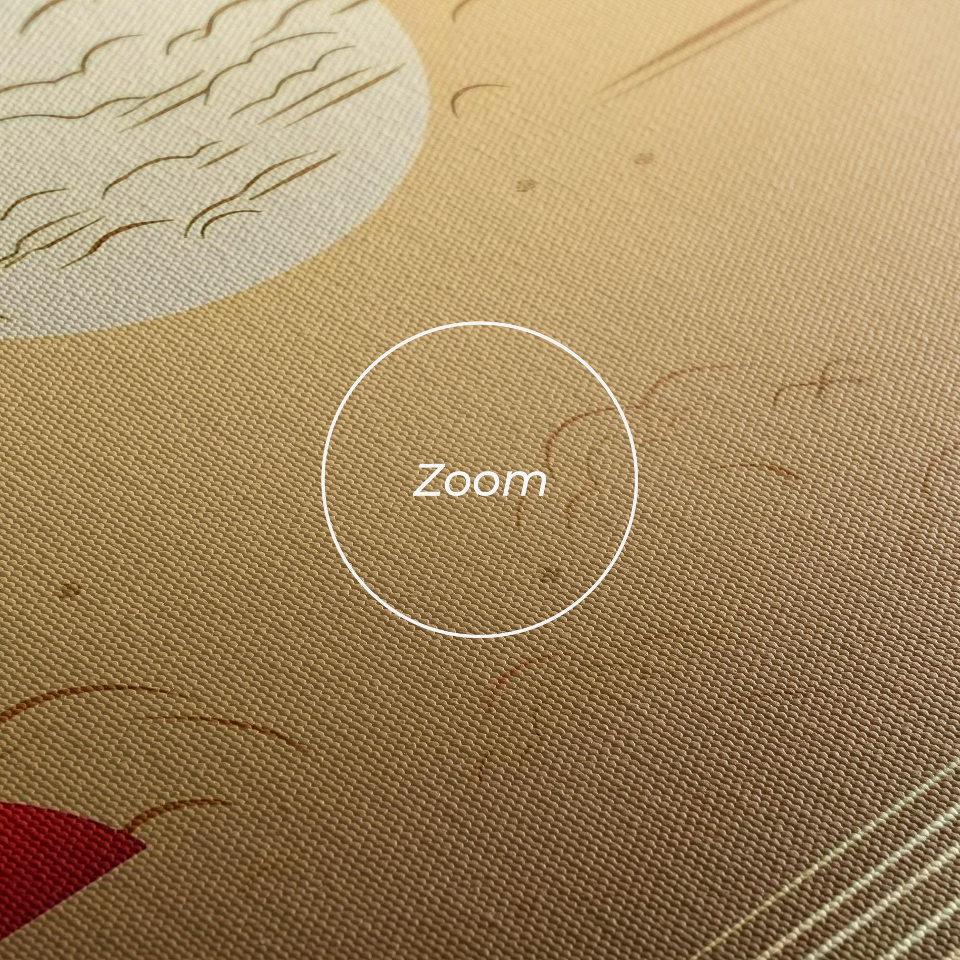 Leinwandbild Chinese Wind Art mockup 3