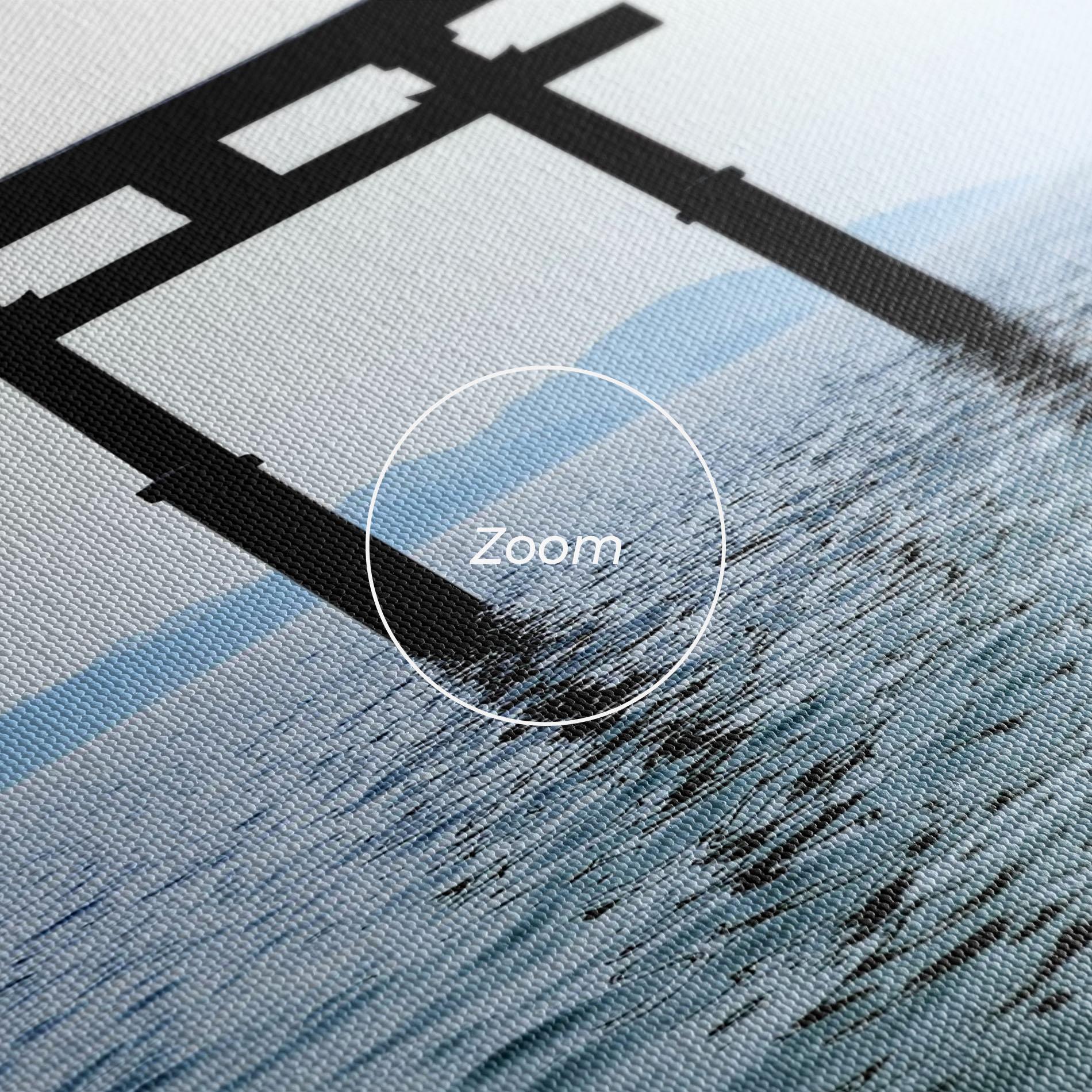 Leinwandbild Japan Lake Gate mockup 3