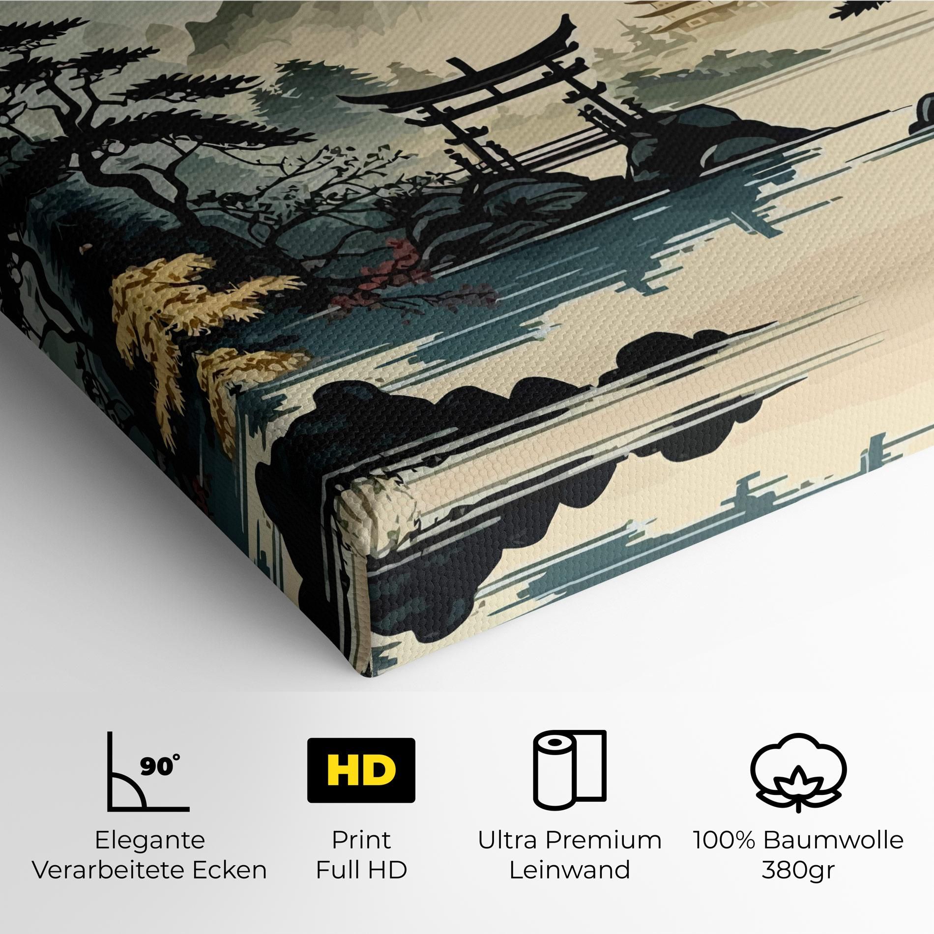 Cream Chinese Mountain mockup 4