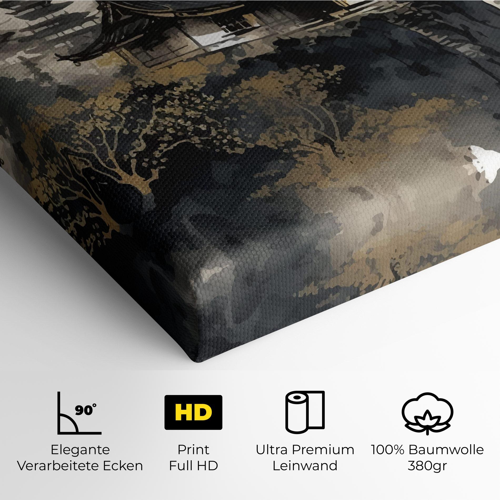 Leinwandbild Japanese Temple mockup 4